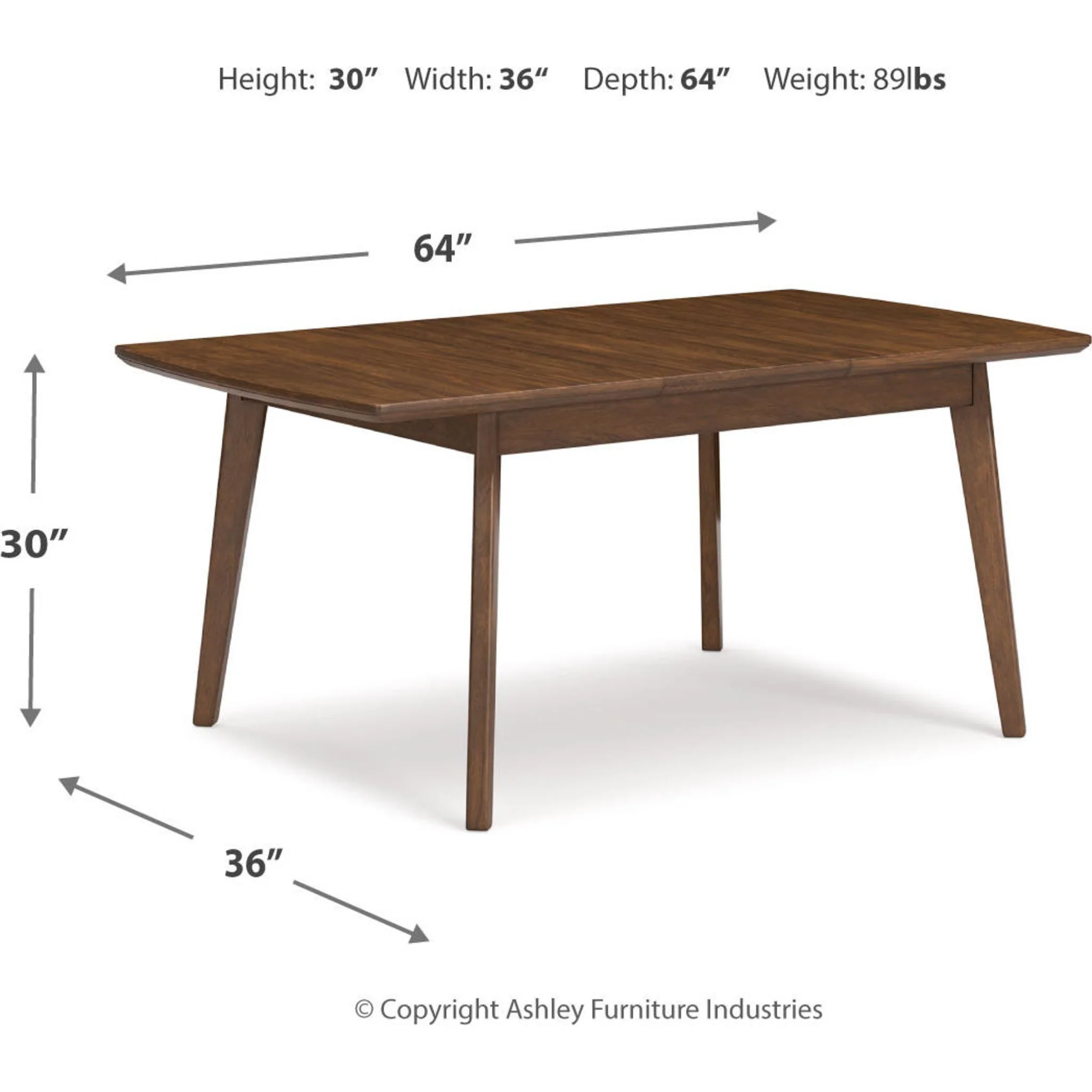 Lyncott Dining Extension Table - Brown - (D615-35) - Image 16
