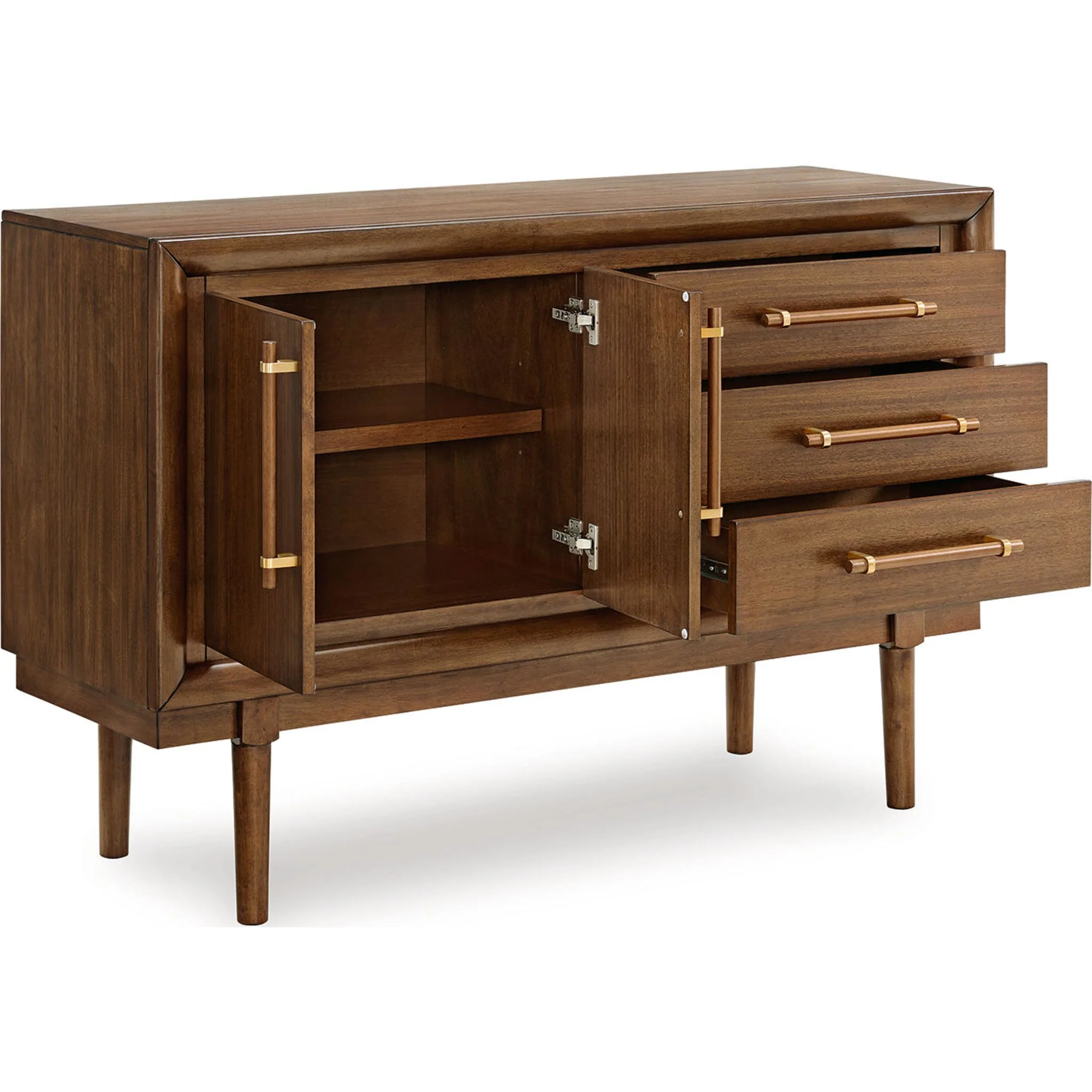 Lyncott Dining Server - Brown - (D615-60) - Image 15