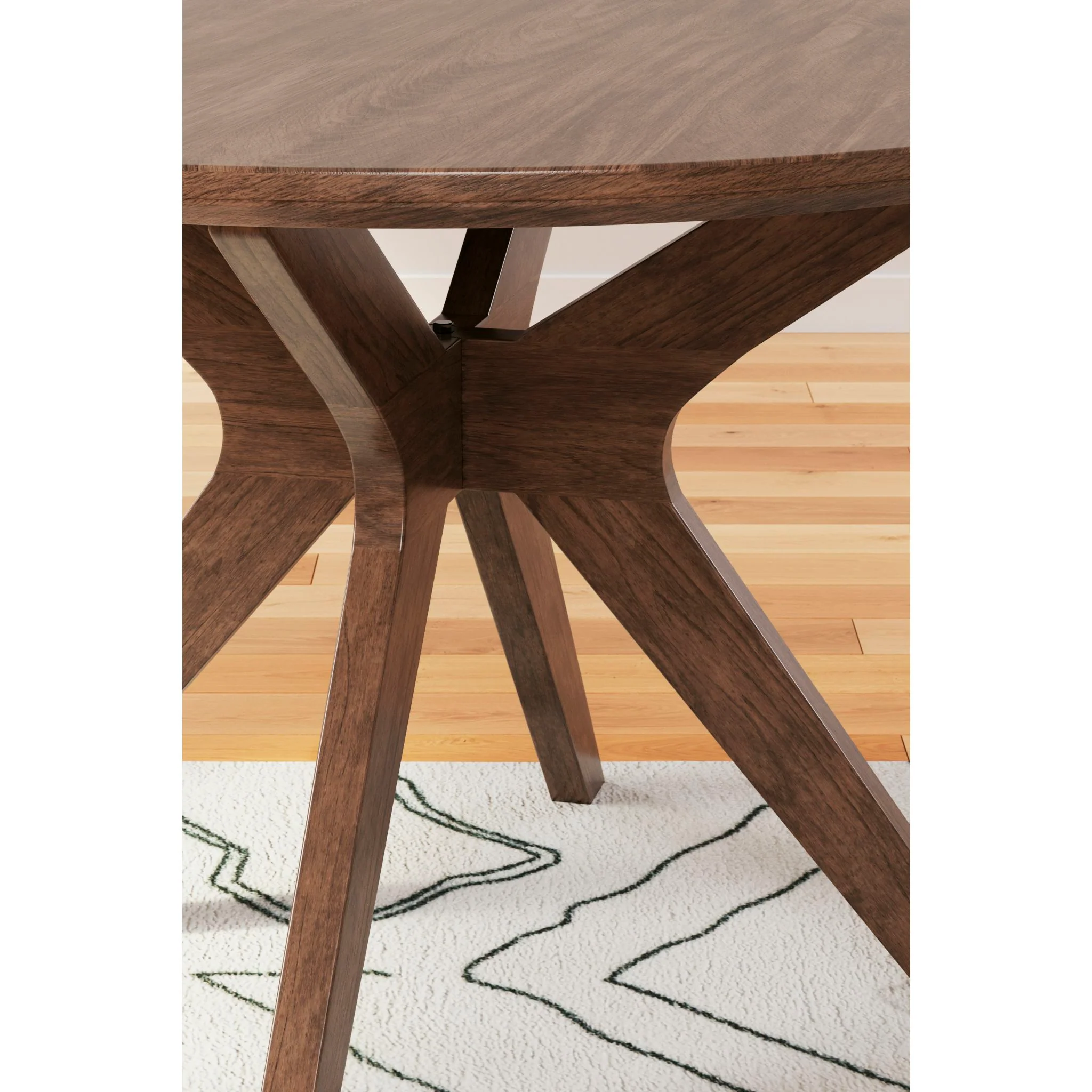 Lyncott Dining Table - Brown - (D615-15) - Image 4