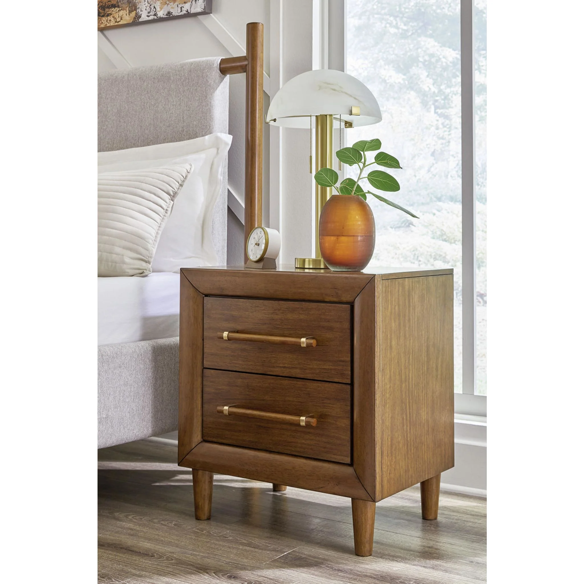Lyncott Nightstand - Brown - Image 2