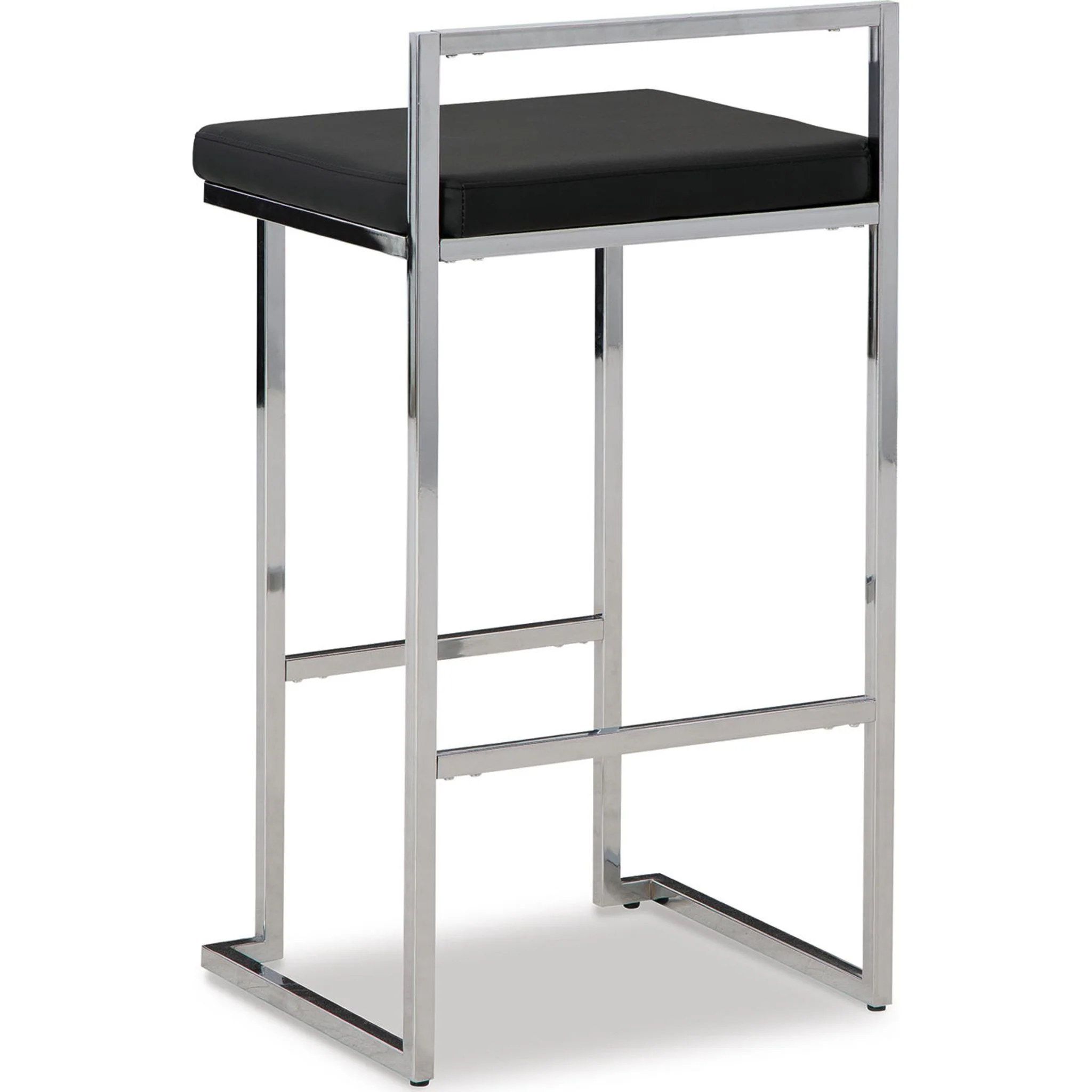 Madanere Bar Height Stool - Black/Chrome - (D275-630) - Image 16