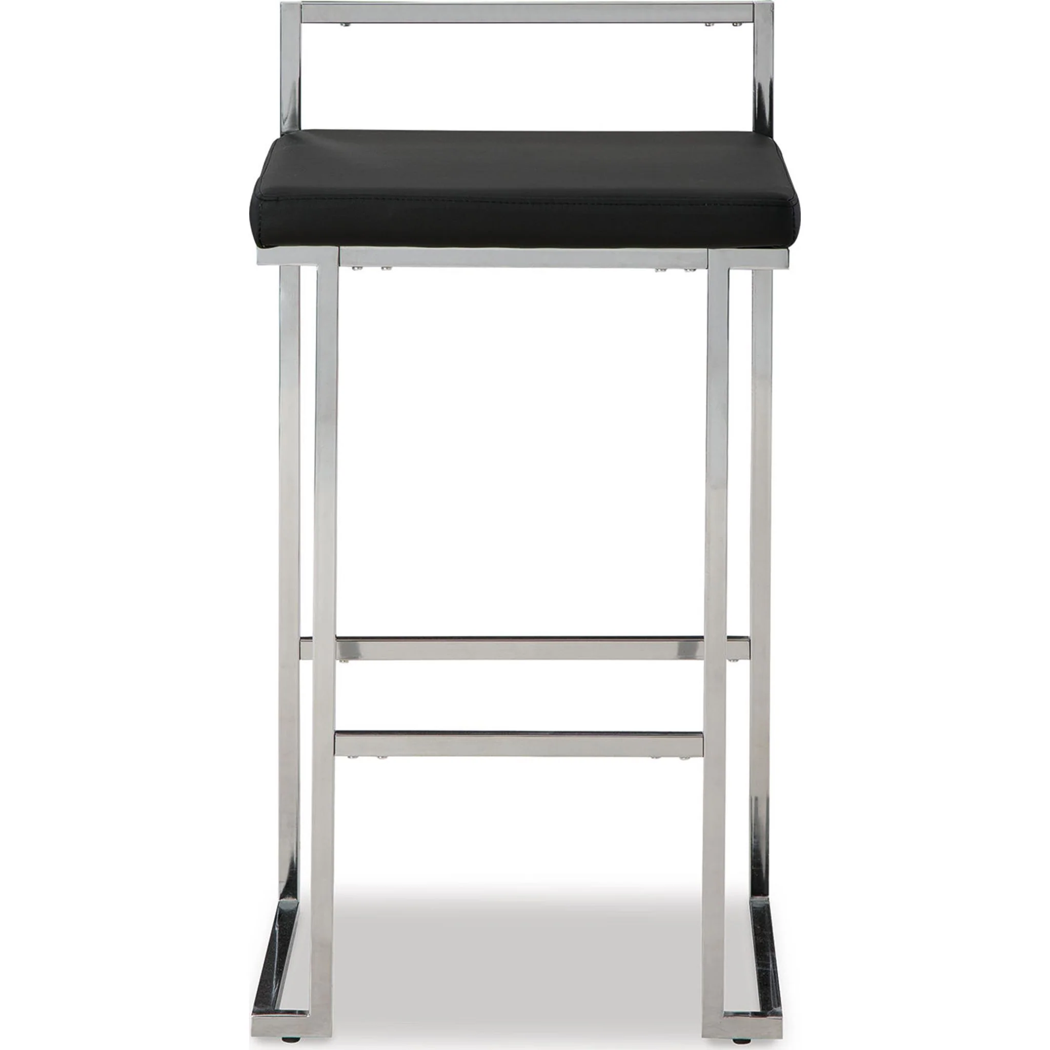 Madanere Bar Height Stool - Black/Chrome - (D275-630) - Image 17