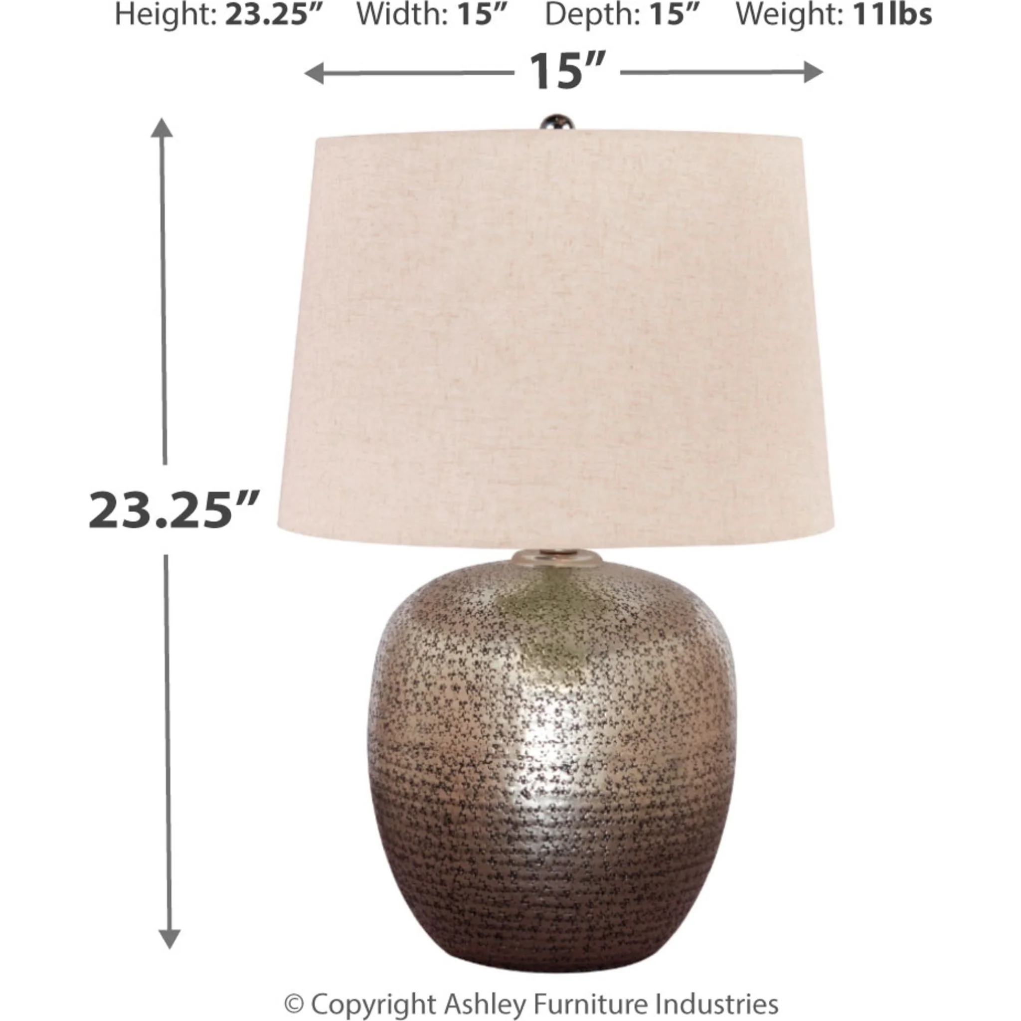 Magalie Table Lamp 23.13" - Image 4