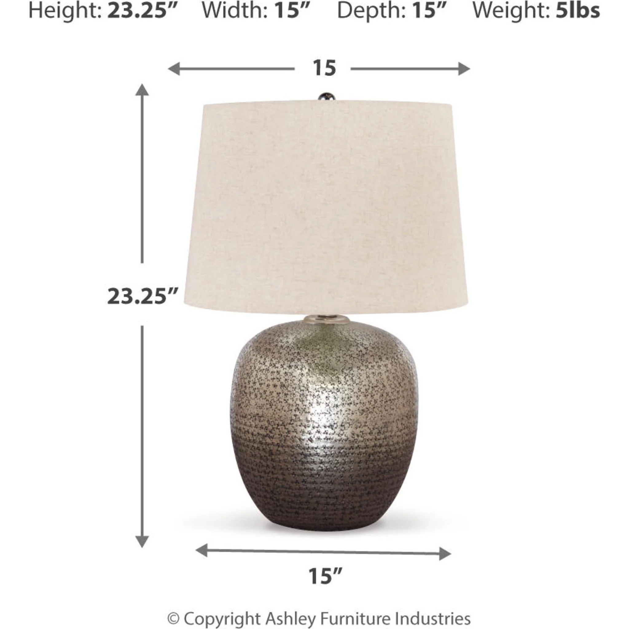 Magalie Table Lamp 23.13" - Image 7