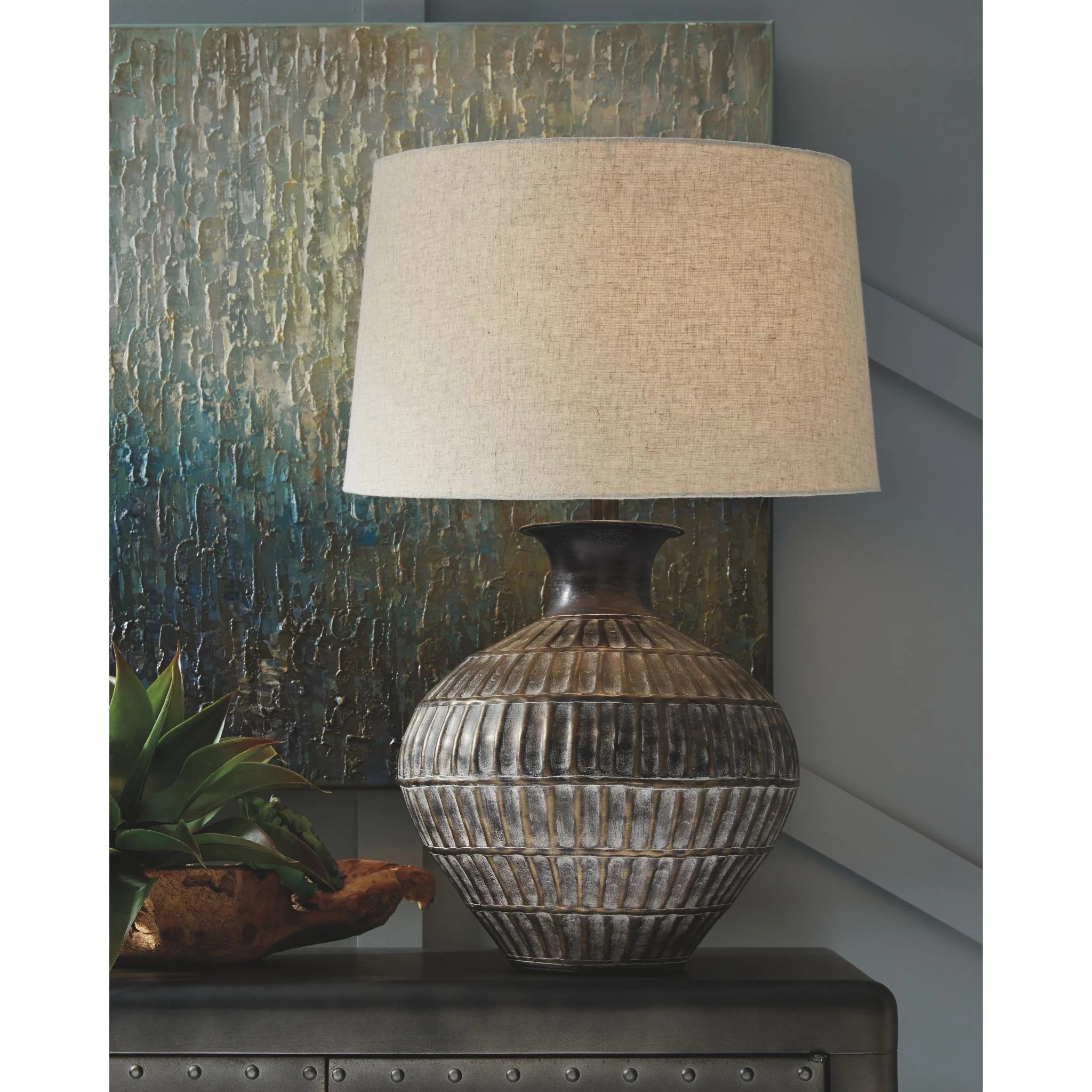 Magan Table Lamp 27.75" - Image 3