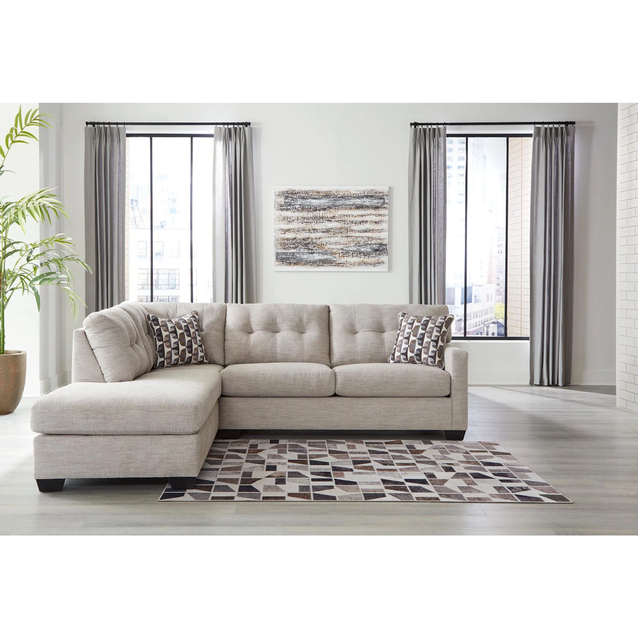 Mahoney 2 Piece Sectional with Chaise - Image 10