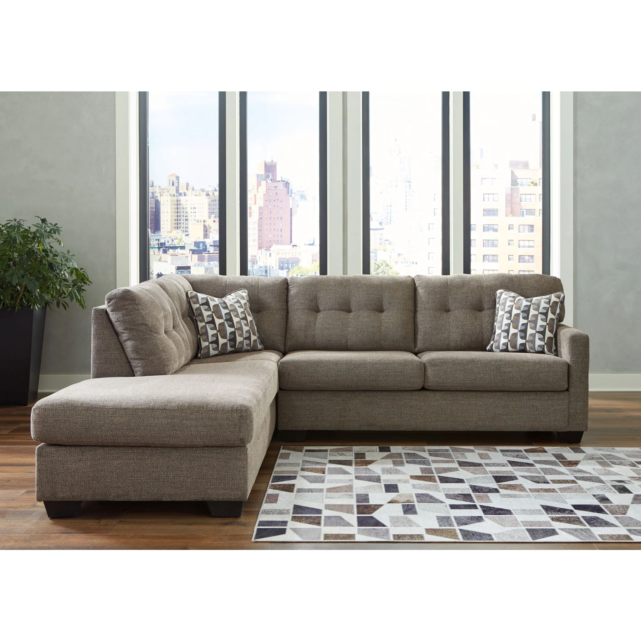 Mahoney 2 Piece Sectional with Chaise - Image 37