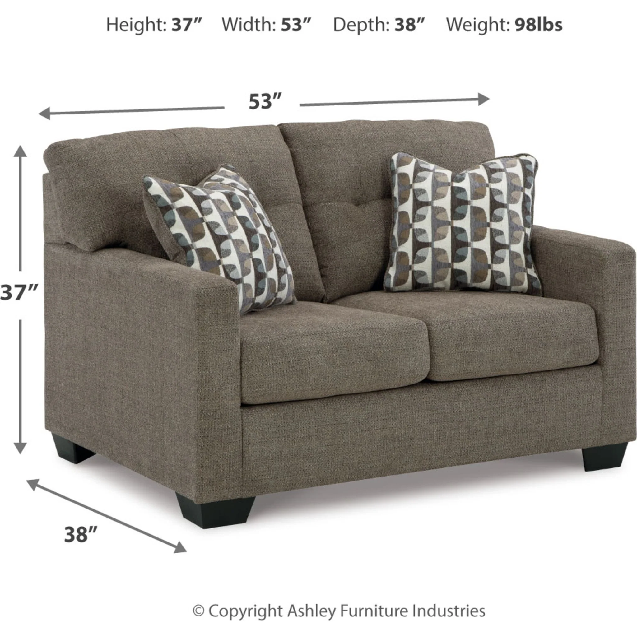 Mahoney Loveseat - Image 7