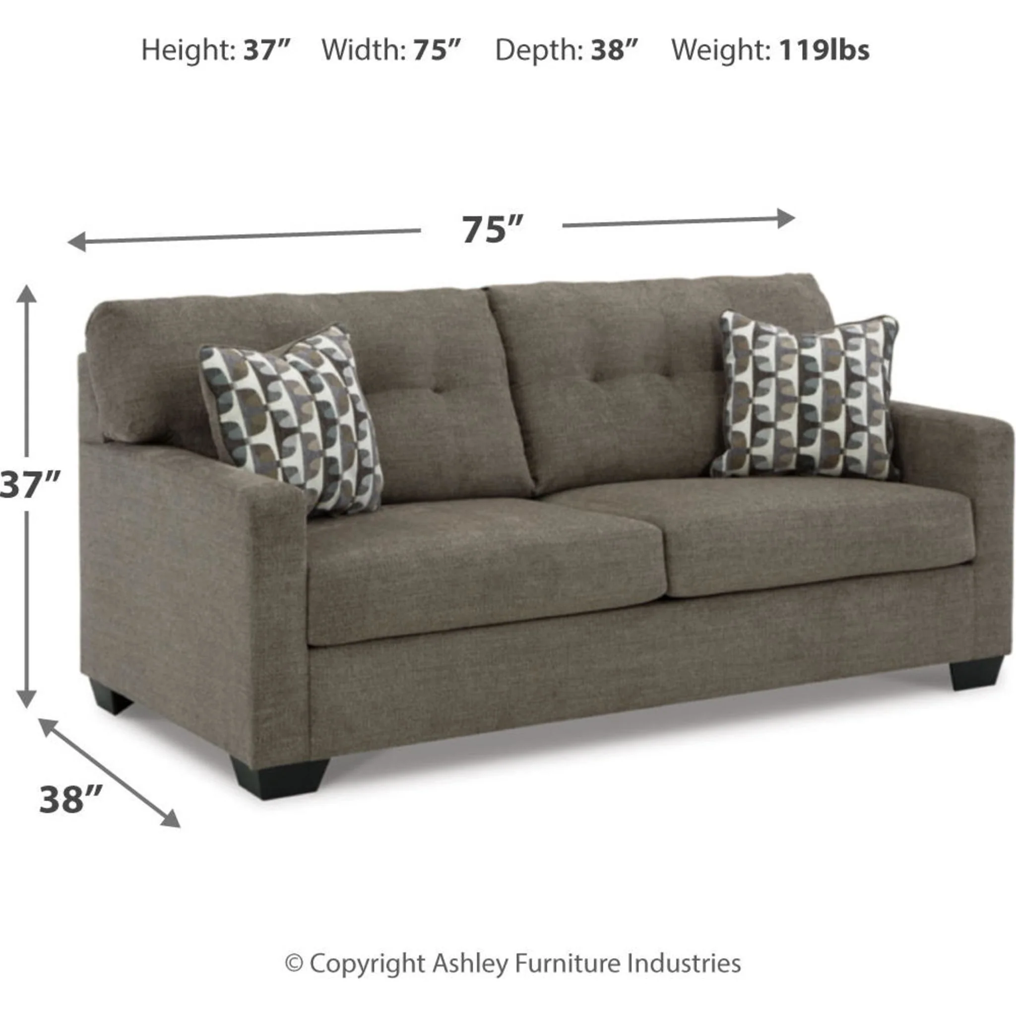 Mahoney Sofa - Image 7