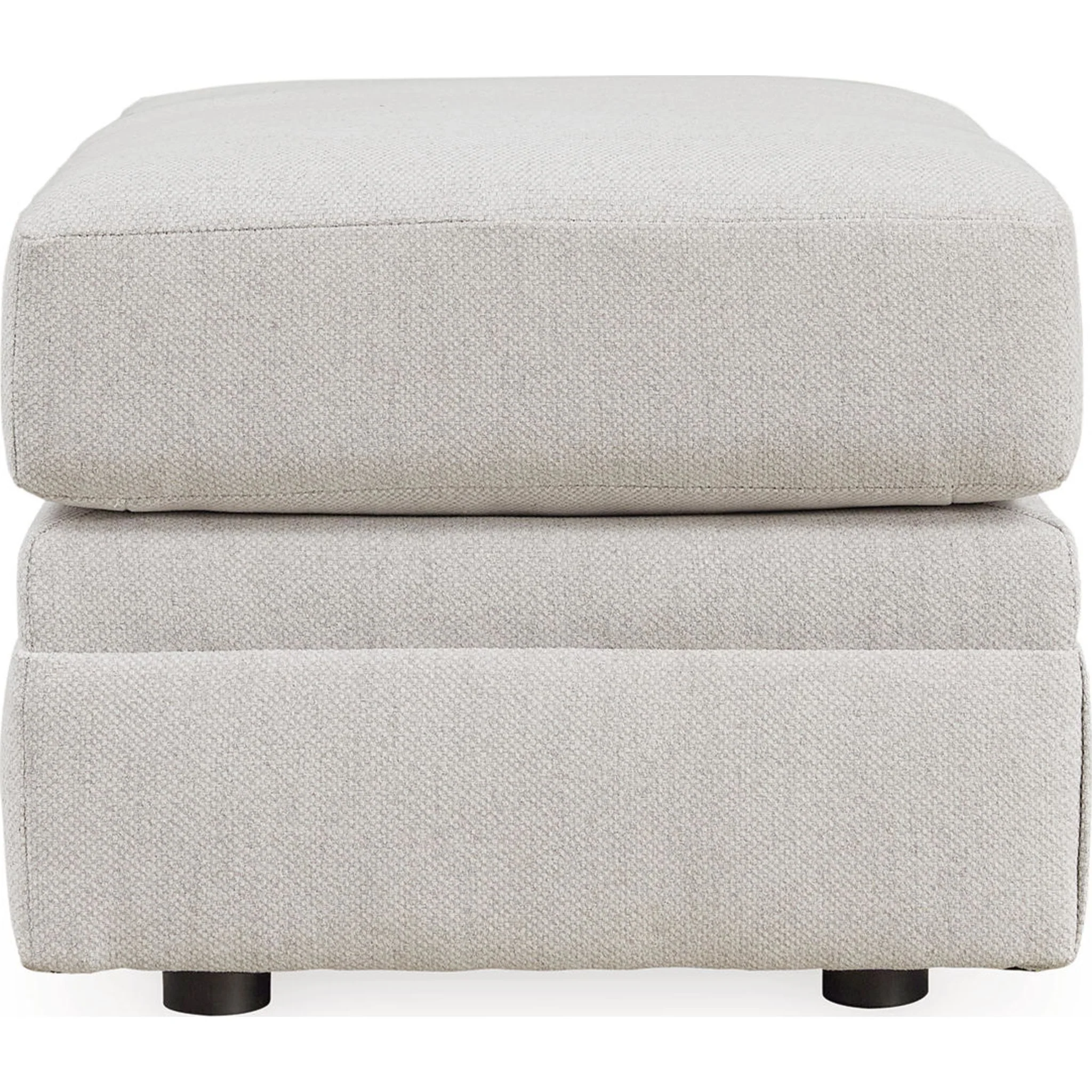 Maitelynn Ottoman - Chalk - Image 3