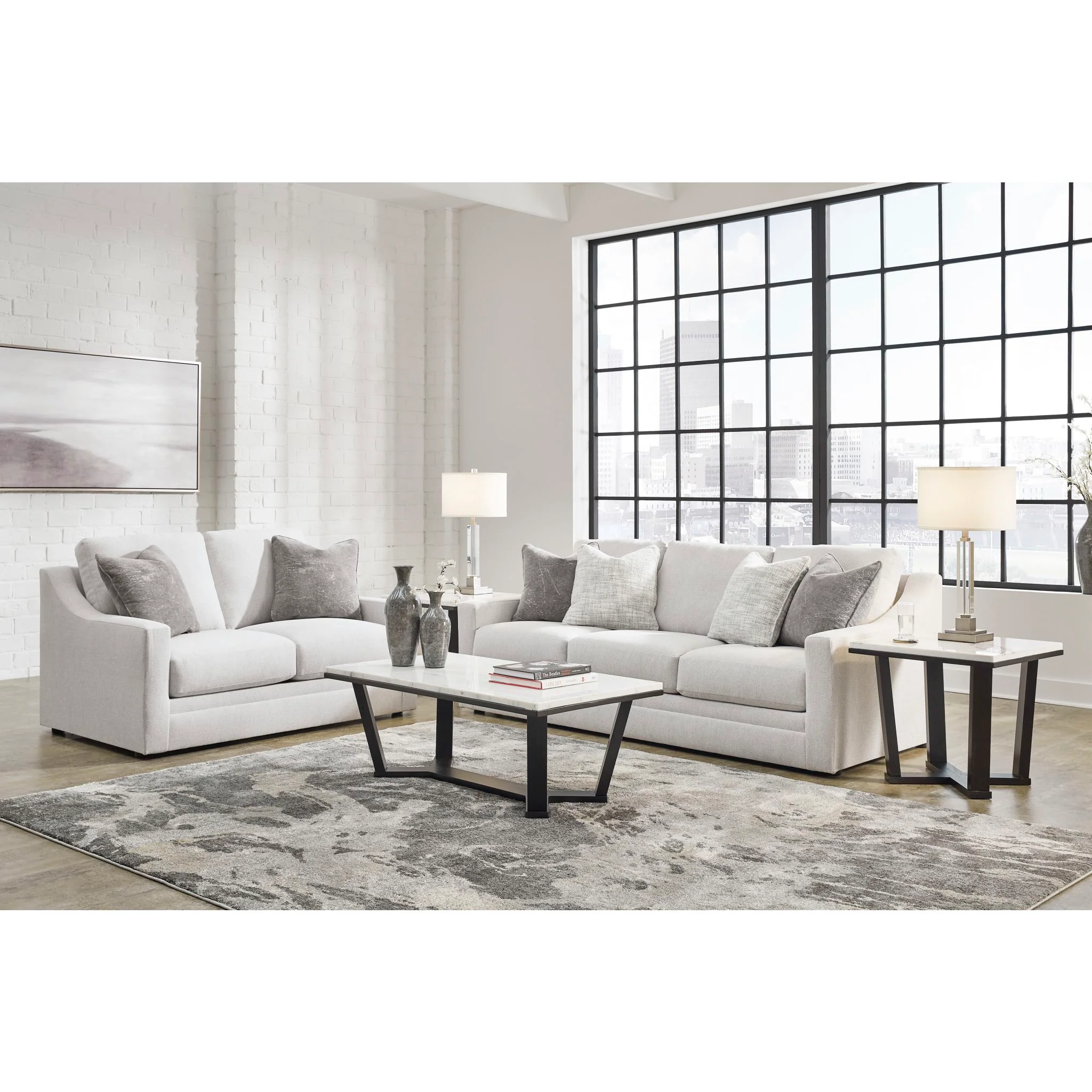 Maitelynn Sofa - Chalk - Image 3