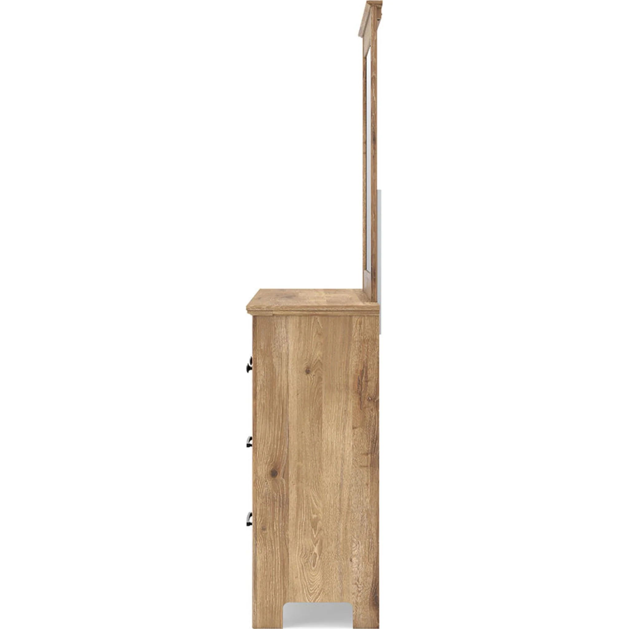 Makidern Dresser and Mirror - Tan - Image 8