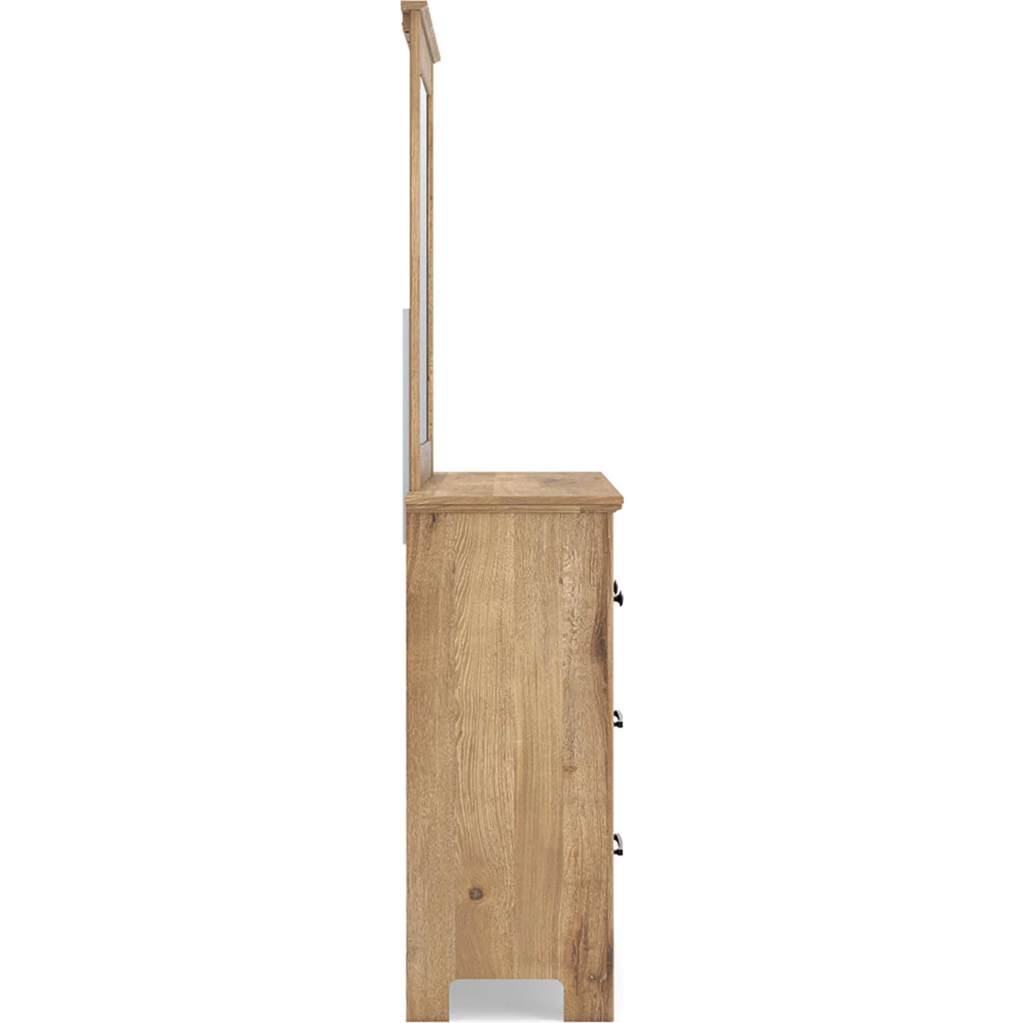 Makidern Dresser and Mirror - Tan - Image 9