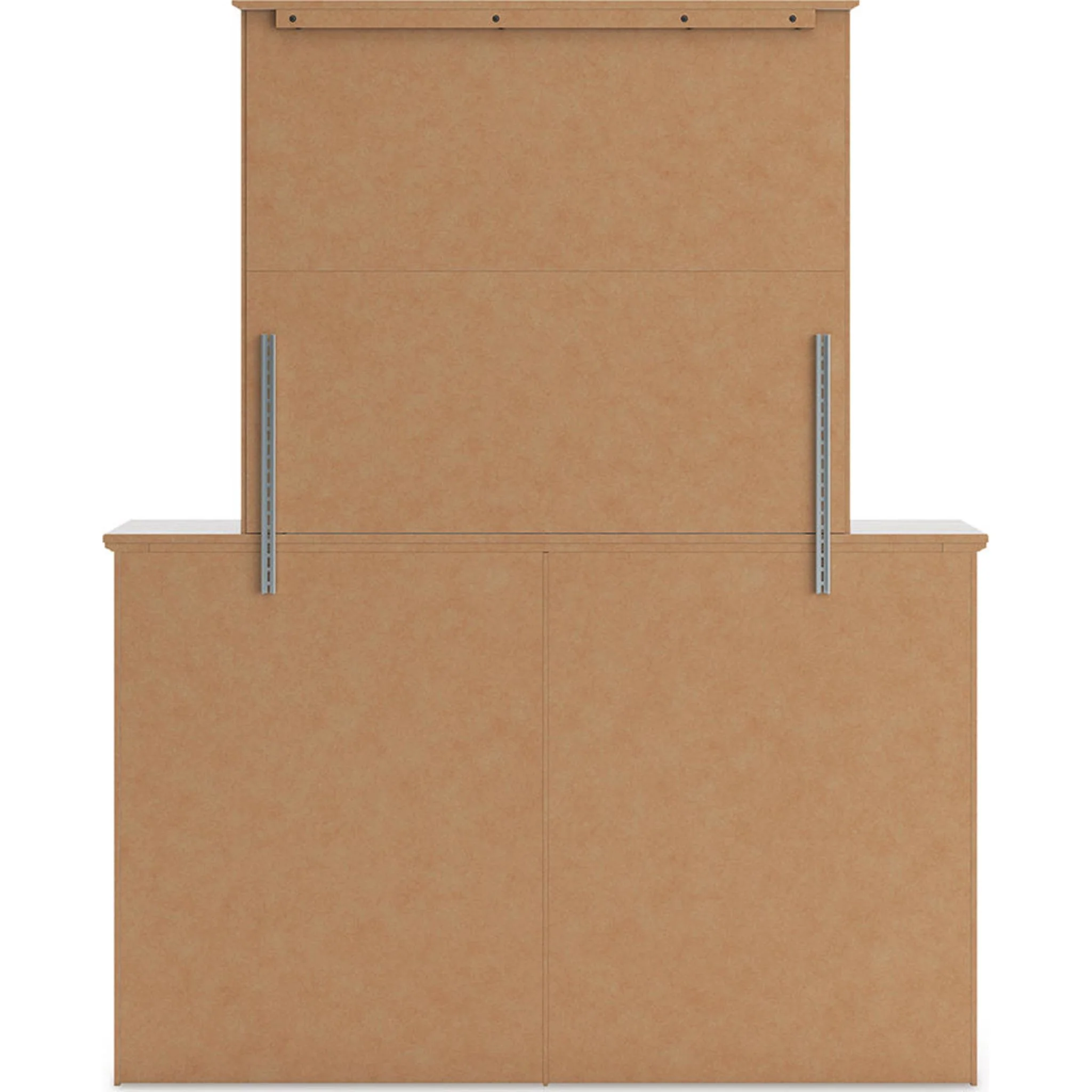 Makidern Dresser and Mirror - Whitewash - Image 5