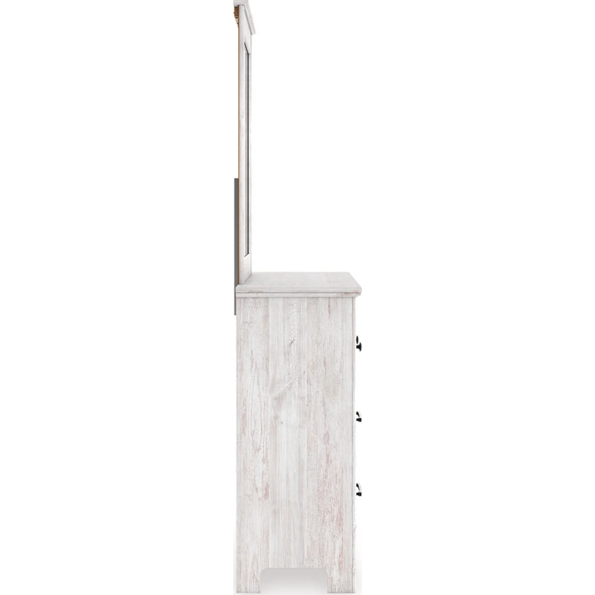 Makidern Dresser and Mirror - Whitewash - Image 8