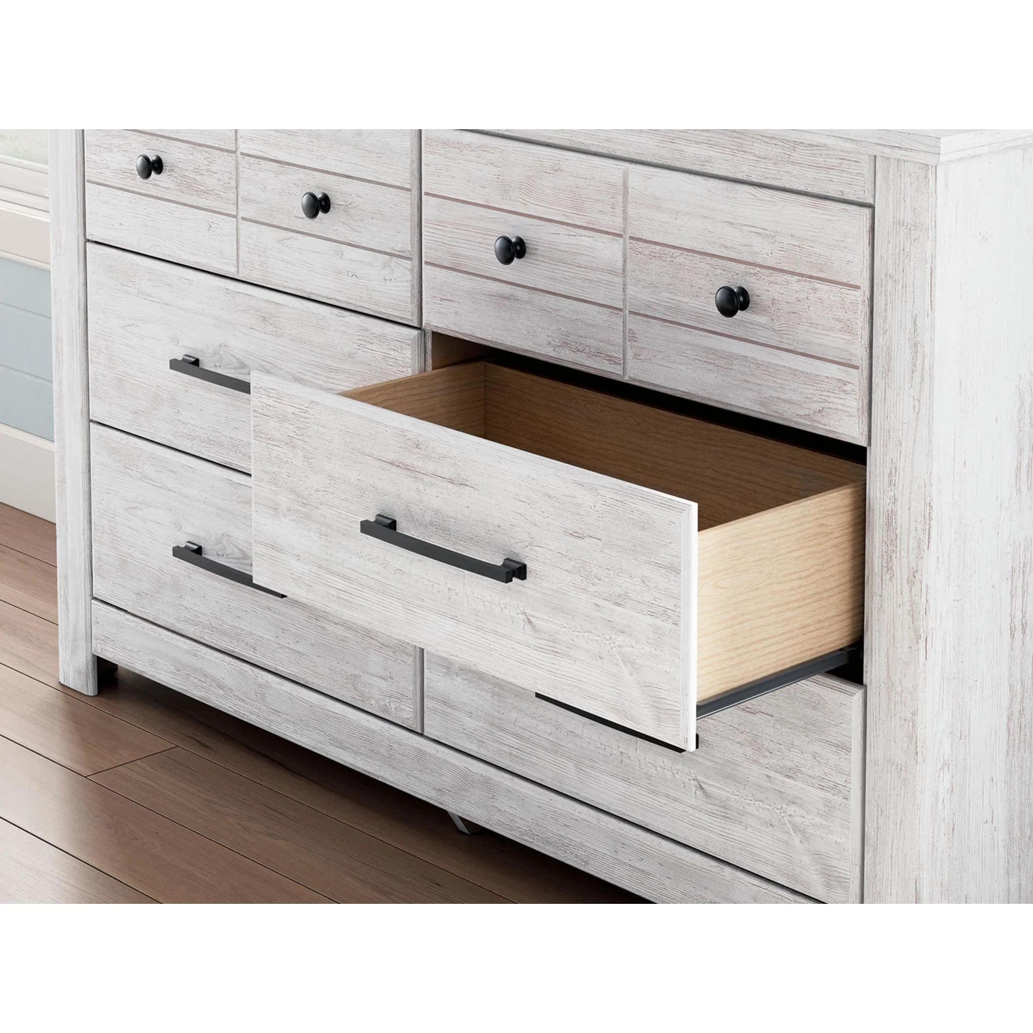 Makidern Dresser - Whitewash - Image 3