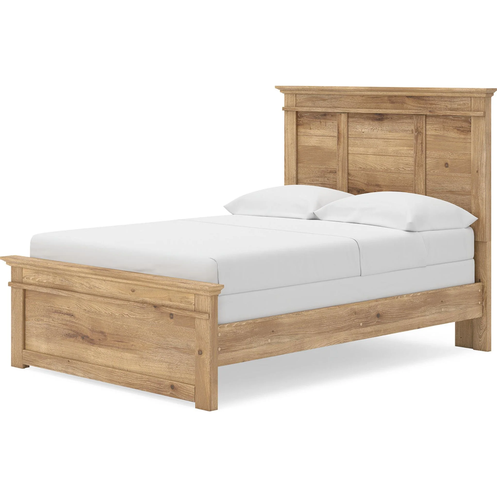 Makidern Full Panel Bed - Tan - Image 3