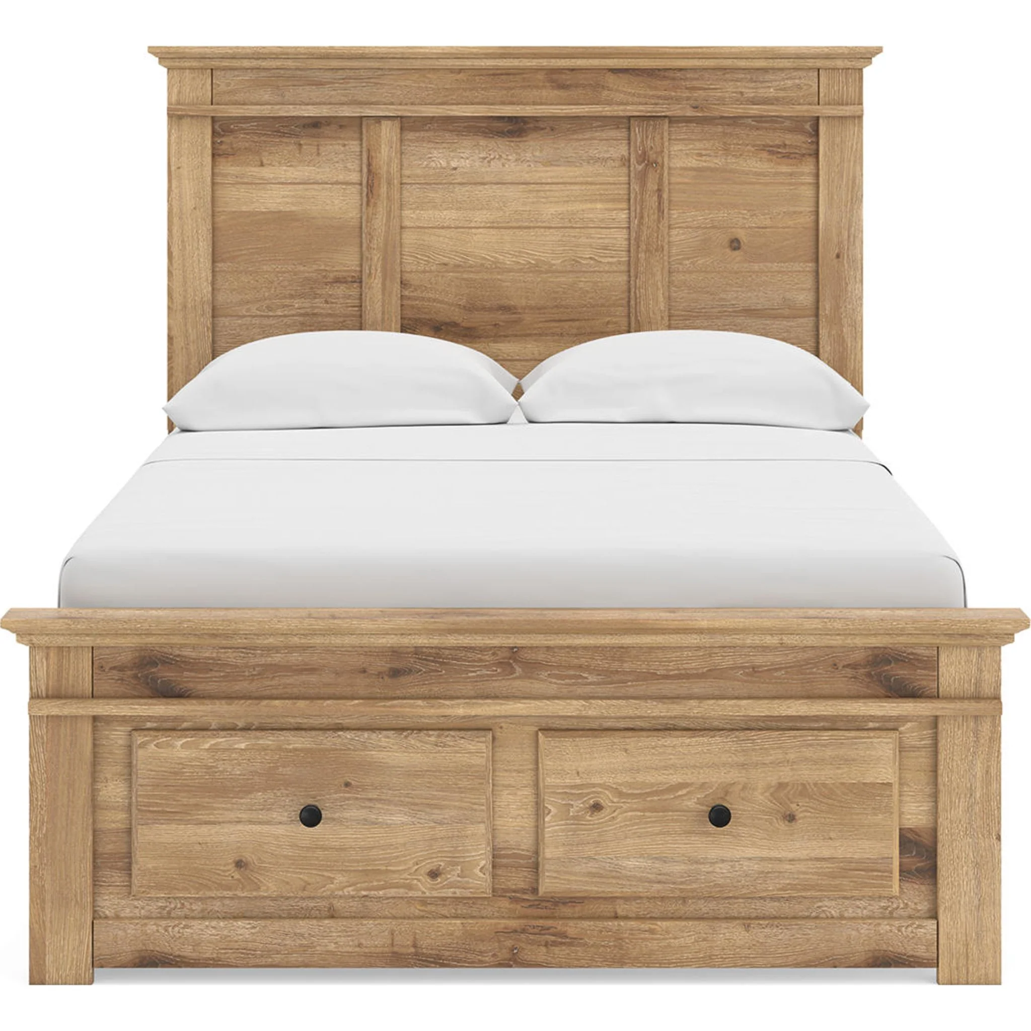 Makidern Full Storage Bed - Tan - Image 8