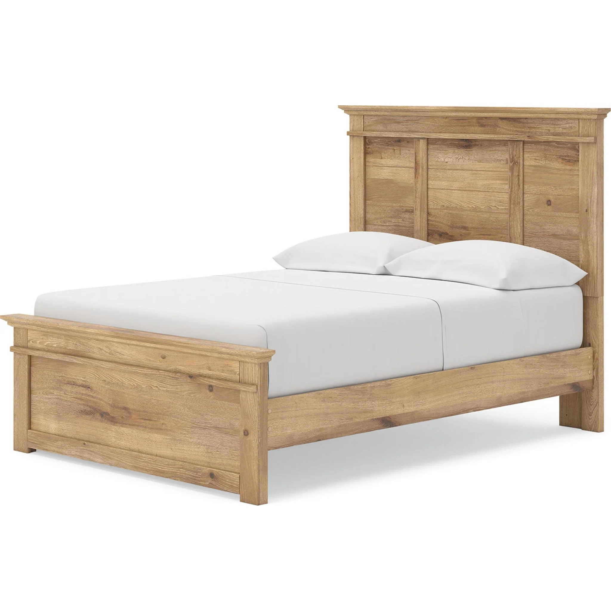 Makidern Full Storage Bed - Tan - Image 3