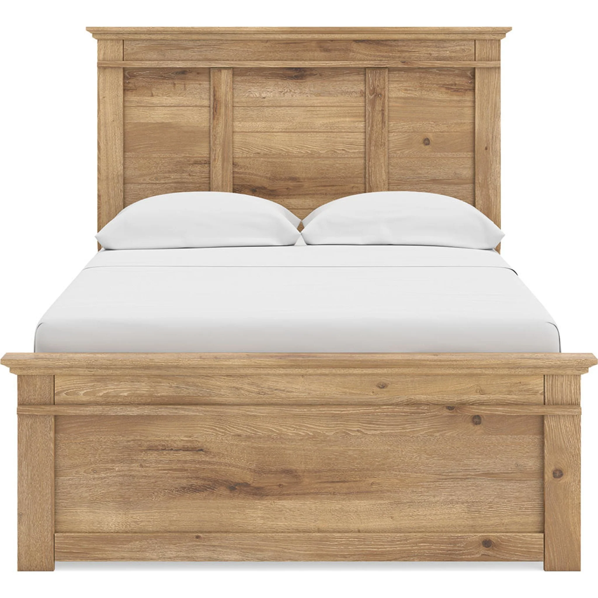 Makidern Full Storage Bed - Tan - Image 8