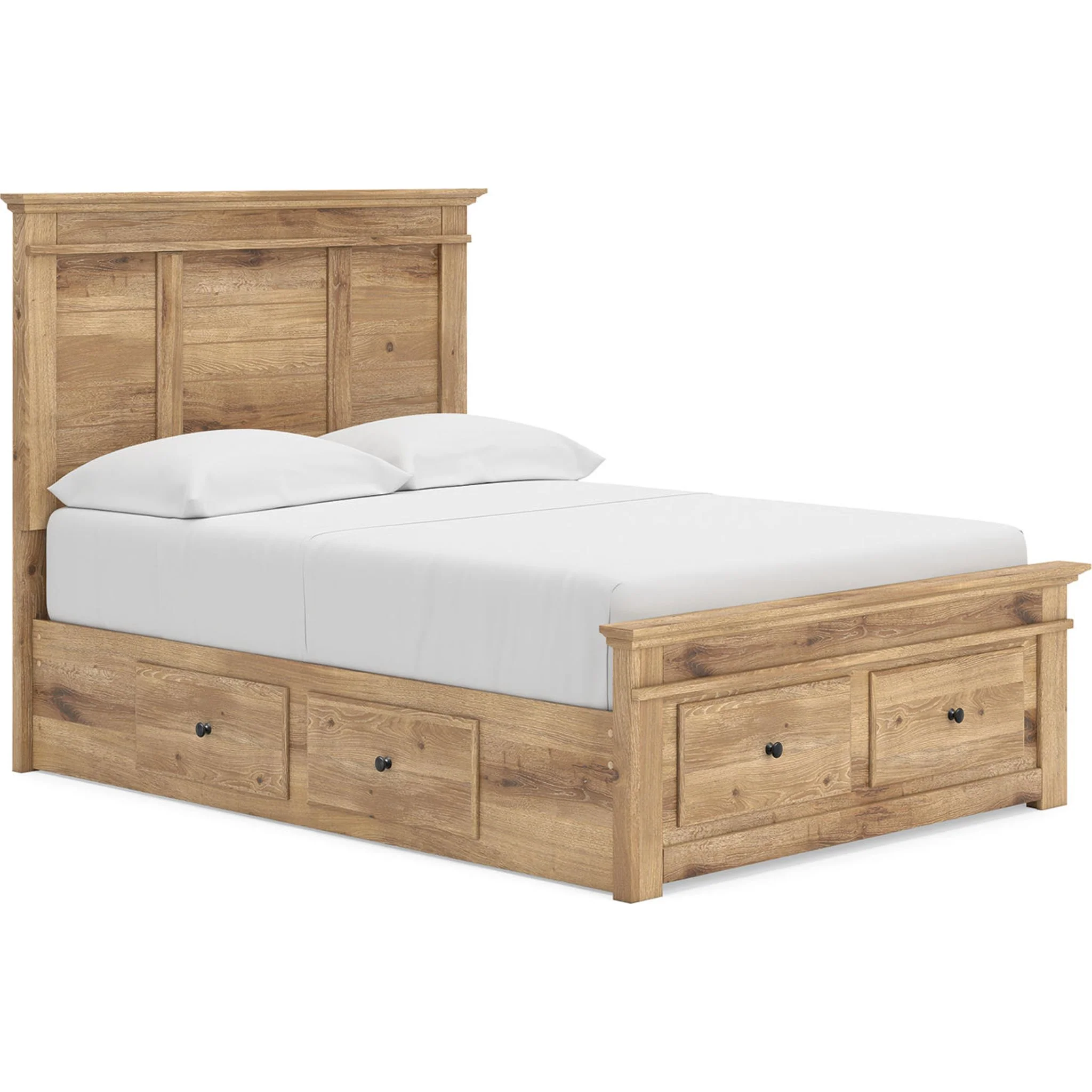 Makidern Full Storage Bed - Tan - Image 5