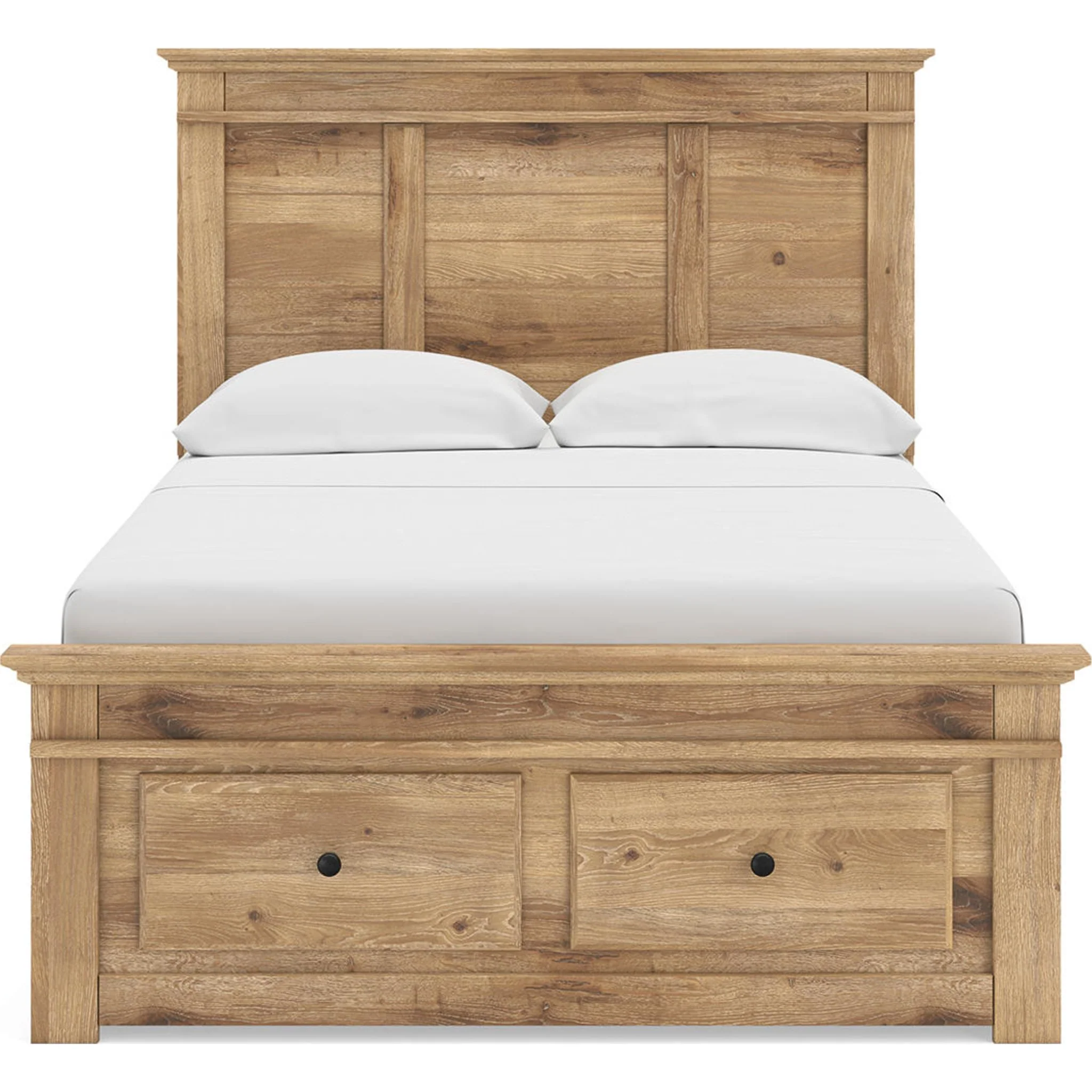 Makidern Full Storage Bed - Tan - Image 7