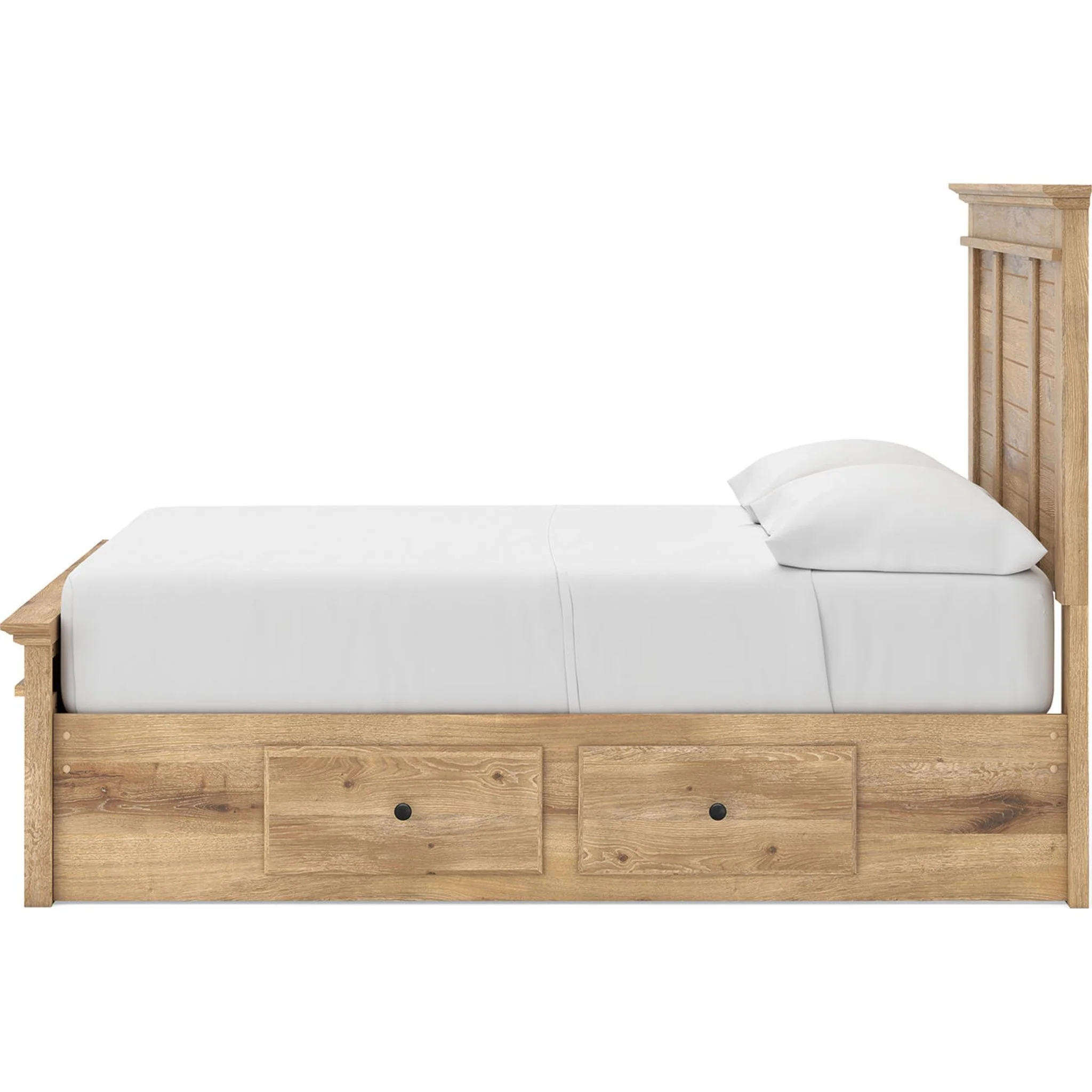 Makidern Full Storage Bed - Tan - Image 8