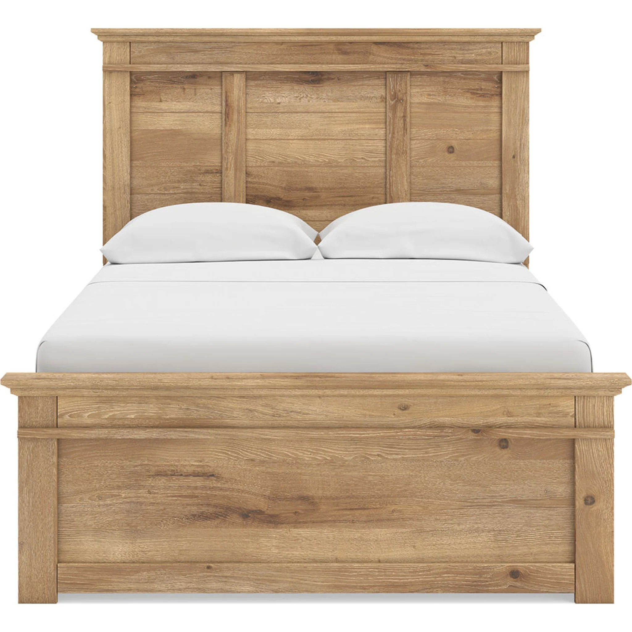 Makidern Full Storage Bed - Tan - Image 8