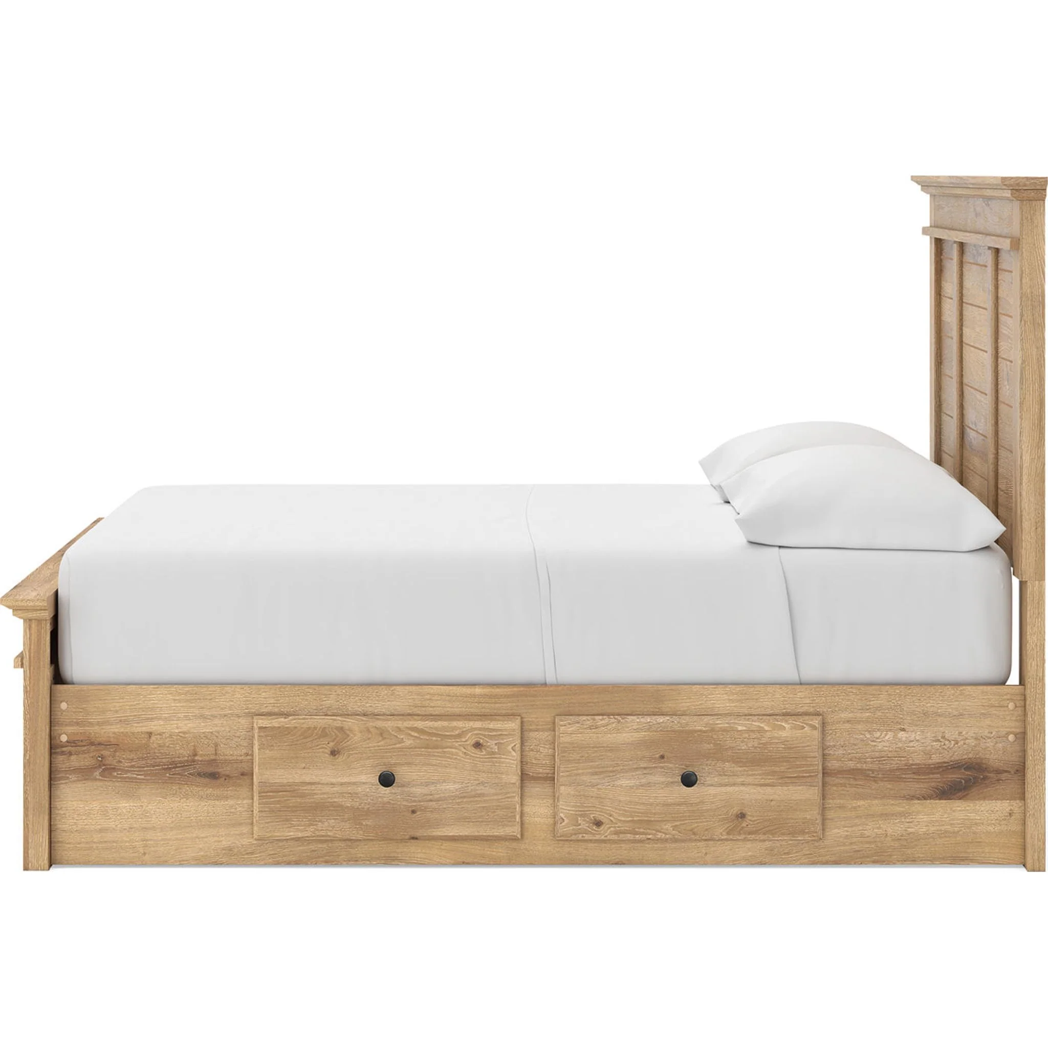 Makidern Full Storage Bed - Tan - Image 9