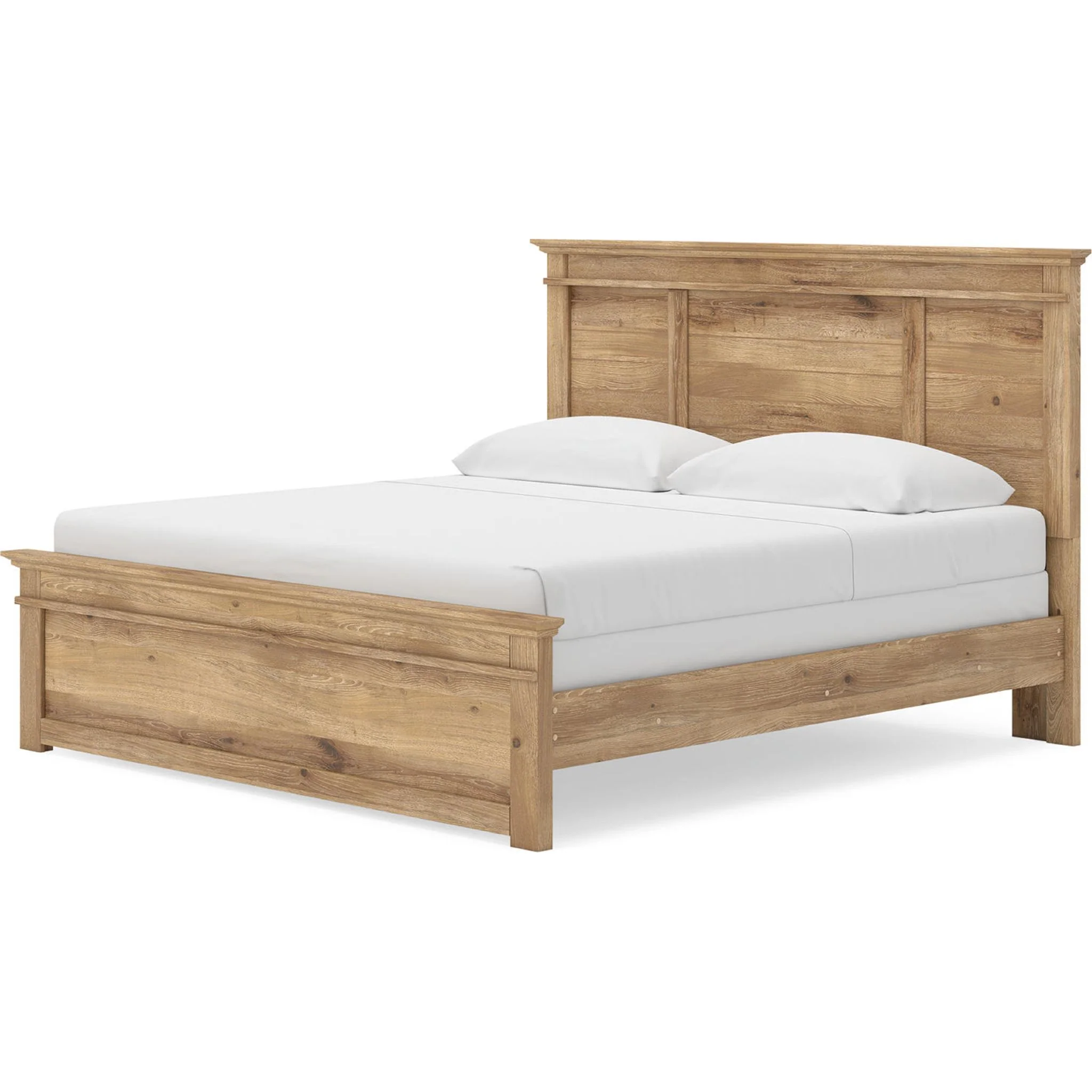 Makidern King Panel Bed - Tan - Image 3