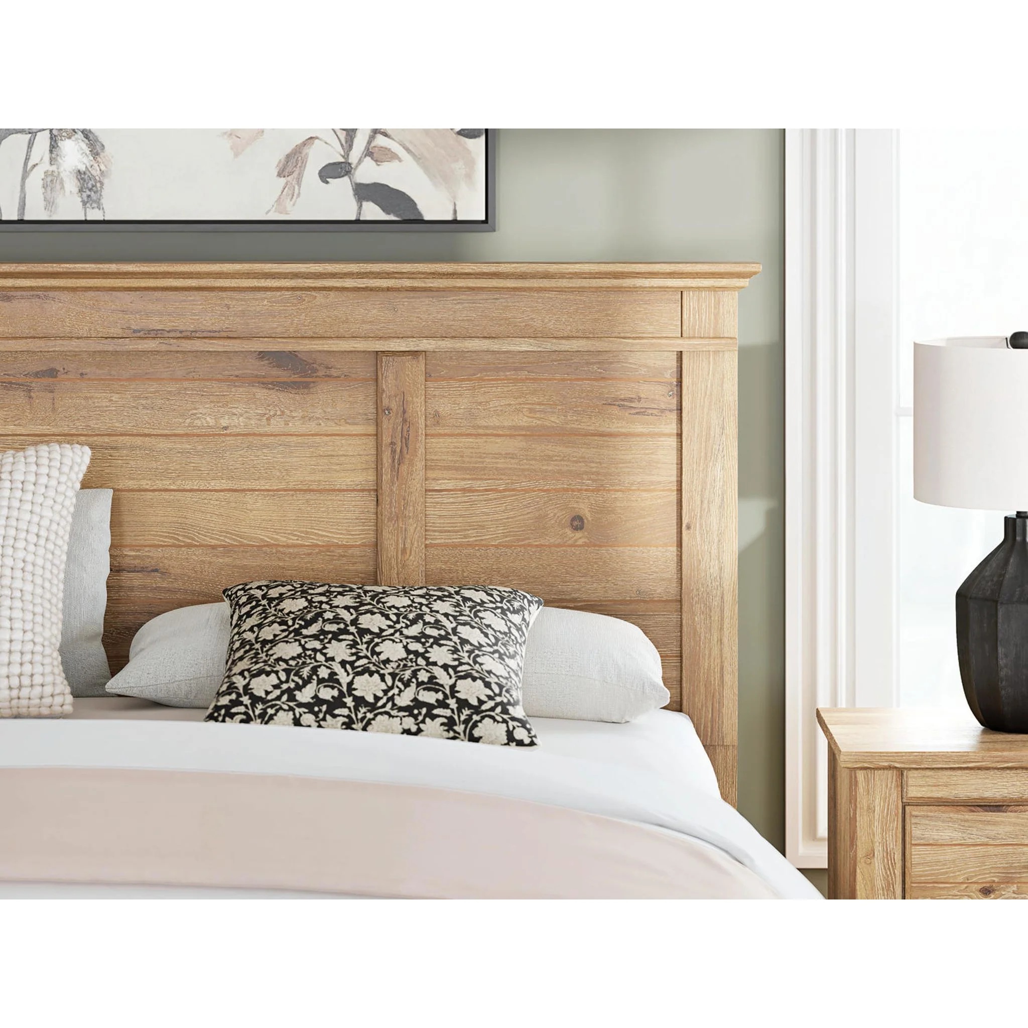 Makidern King Panel Bed - Tan - Image 6
