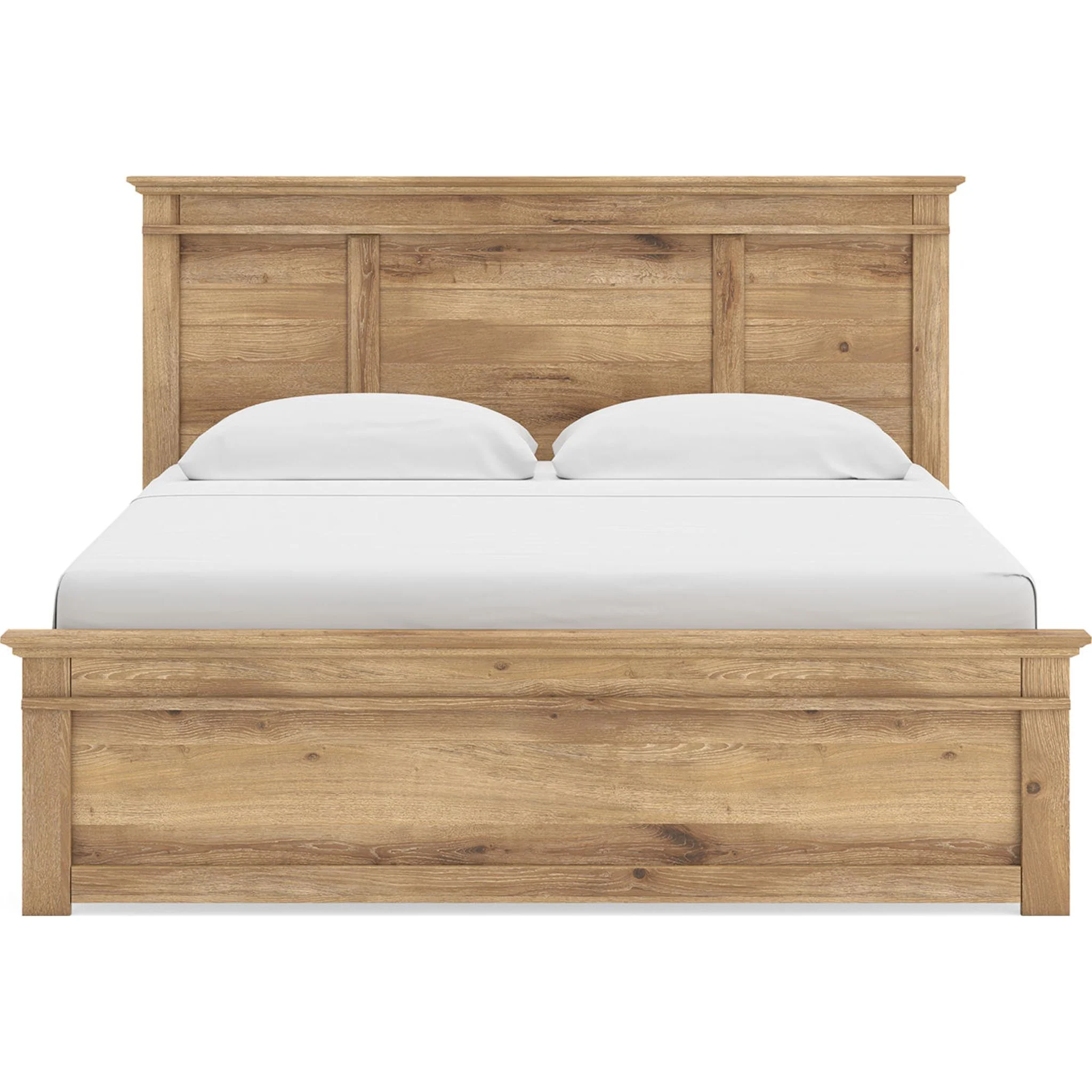 Makidern King Panel Bed - Tan - Image 7