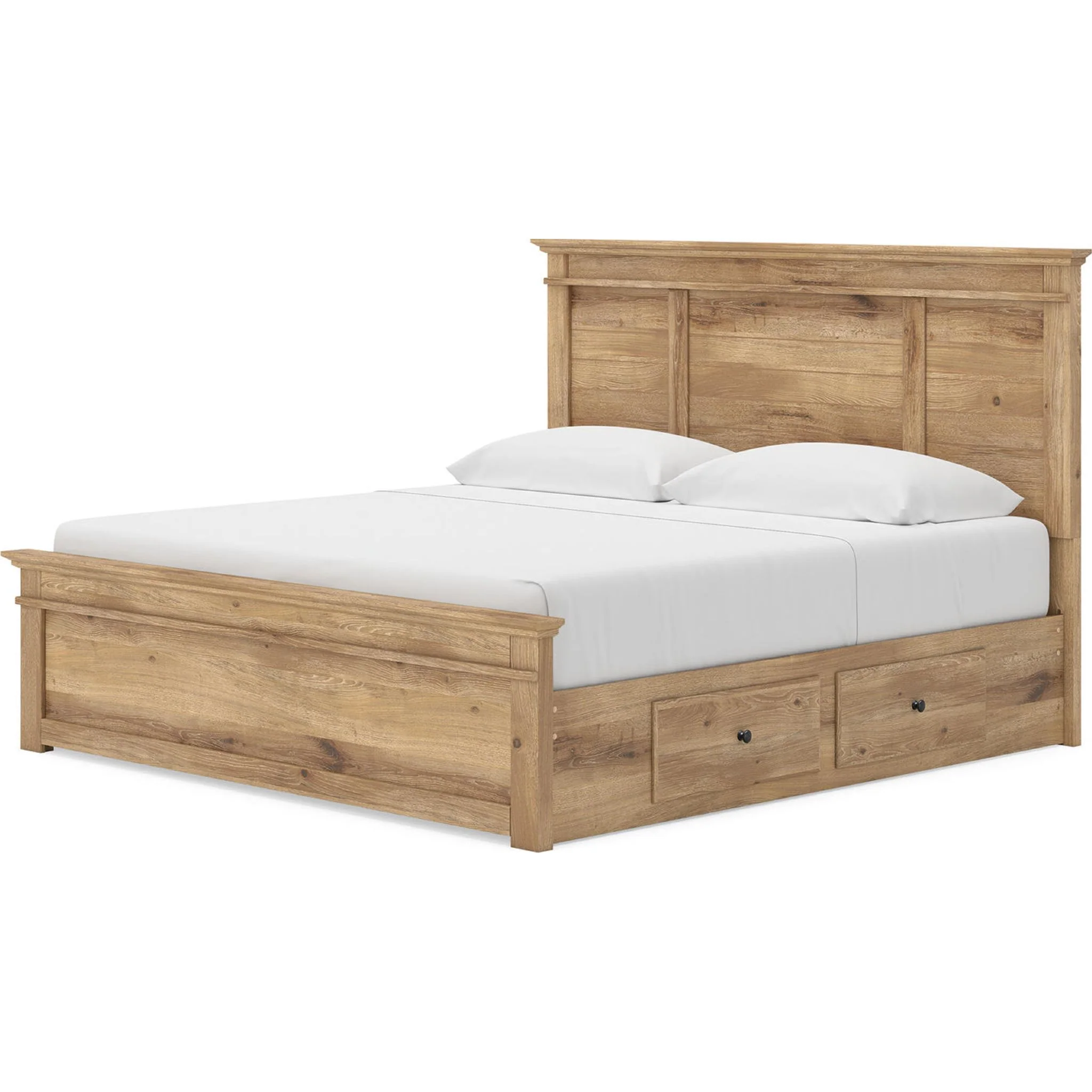 Makidern King Storage Bed - Tan - Image 2