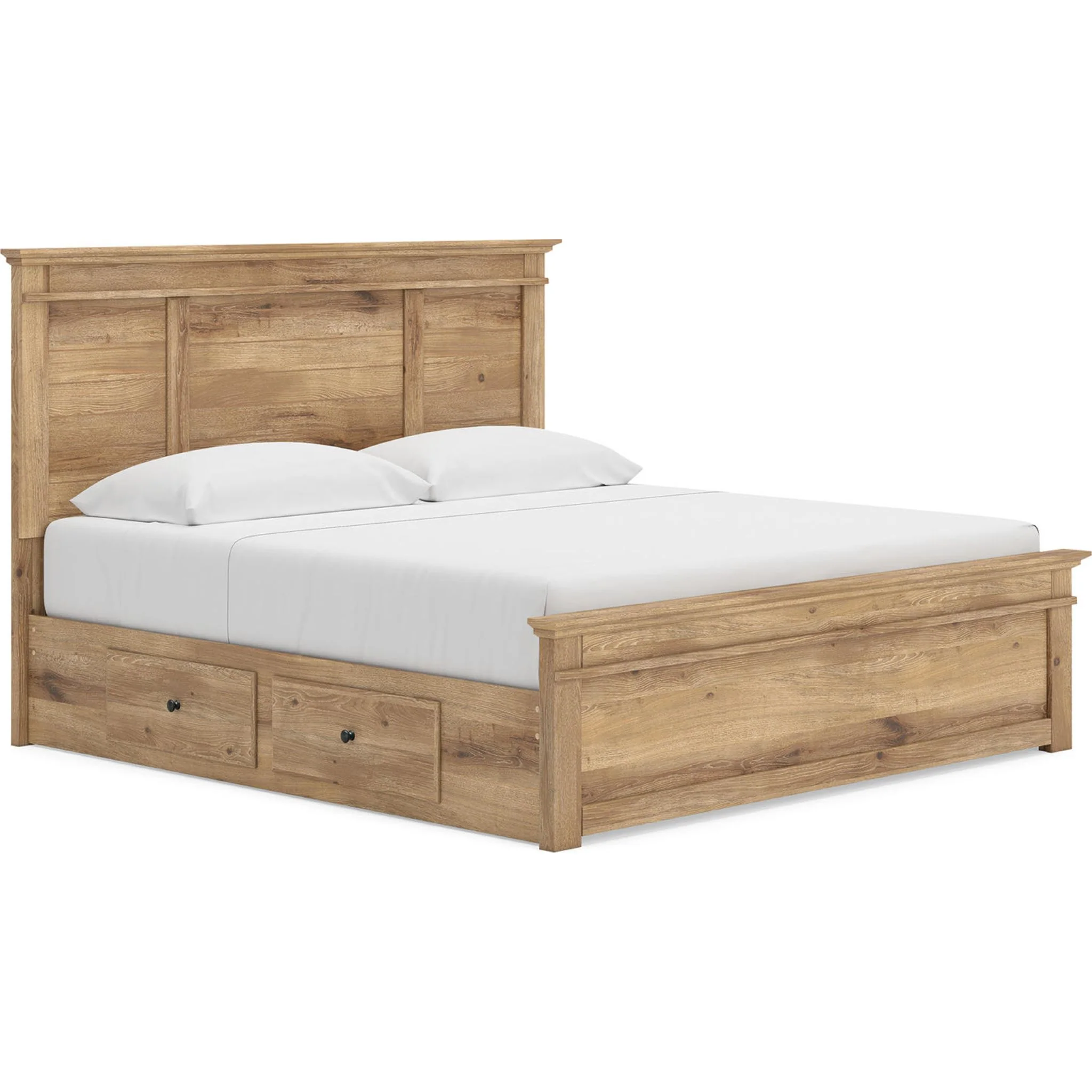 Makidern King Storage Bed - Tan - Image 5