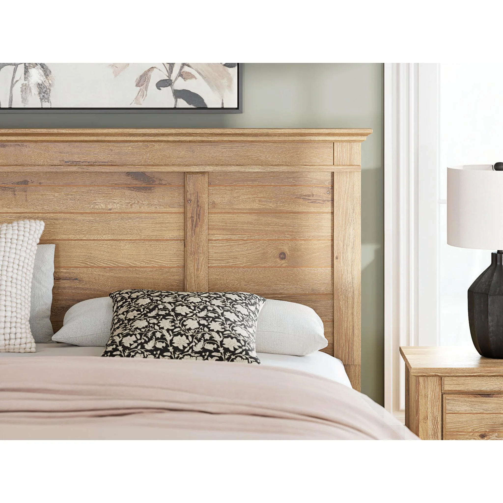 Makidern King Storage Bed - Tan - Image 7