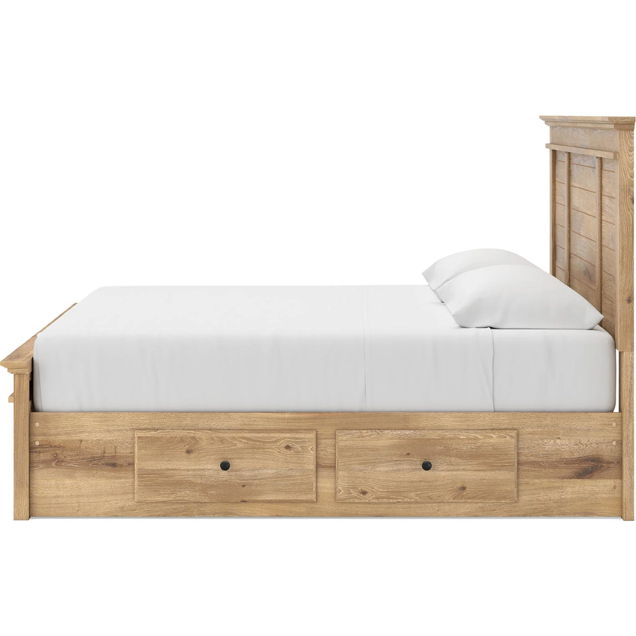 Makidern King Storage Bed - Tan - Image 9