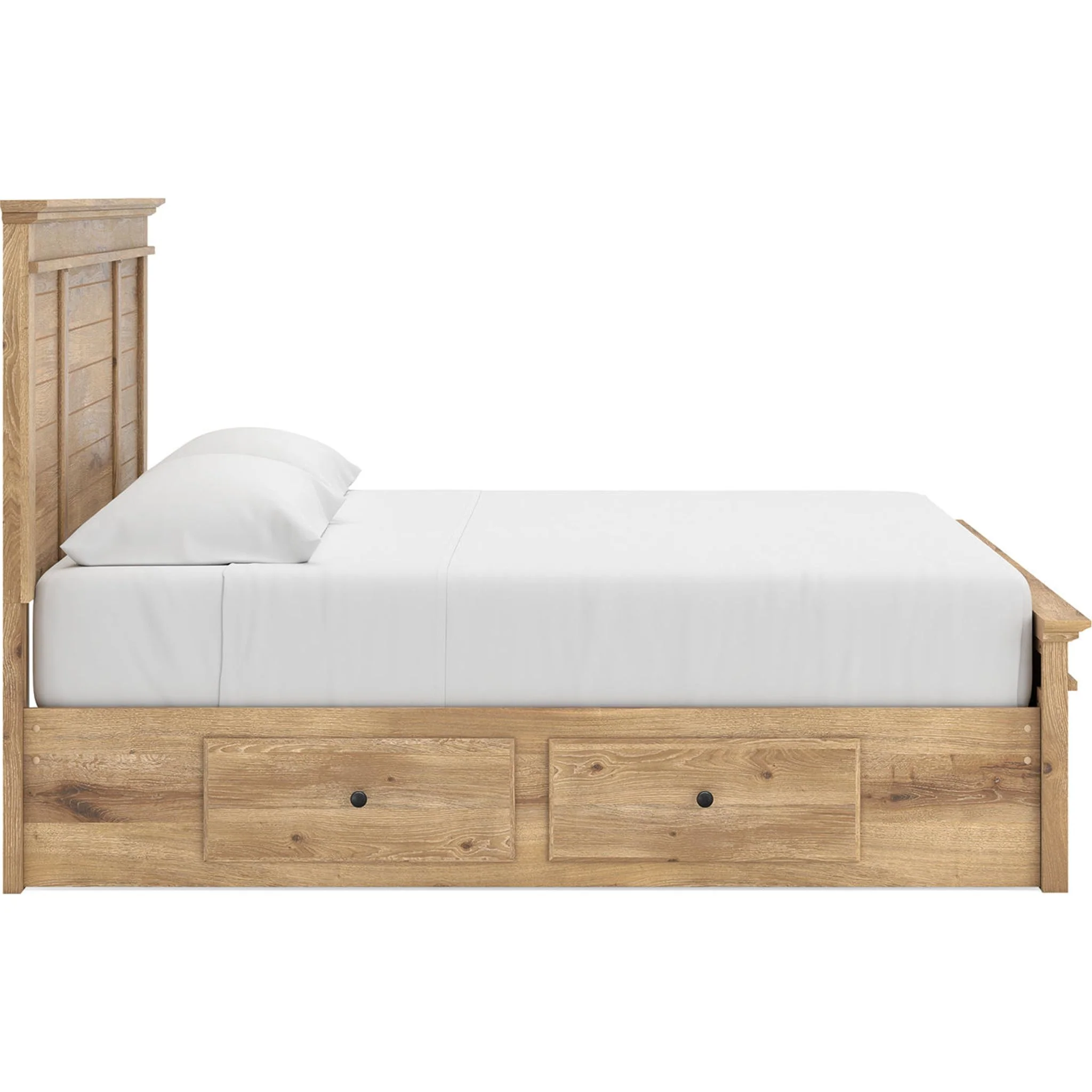 Makidern King Storage Bed - Tan - Image 10