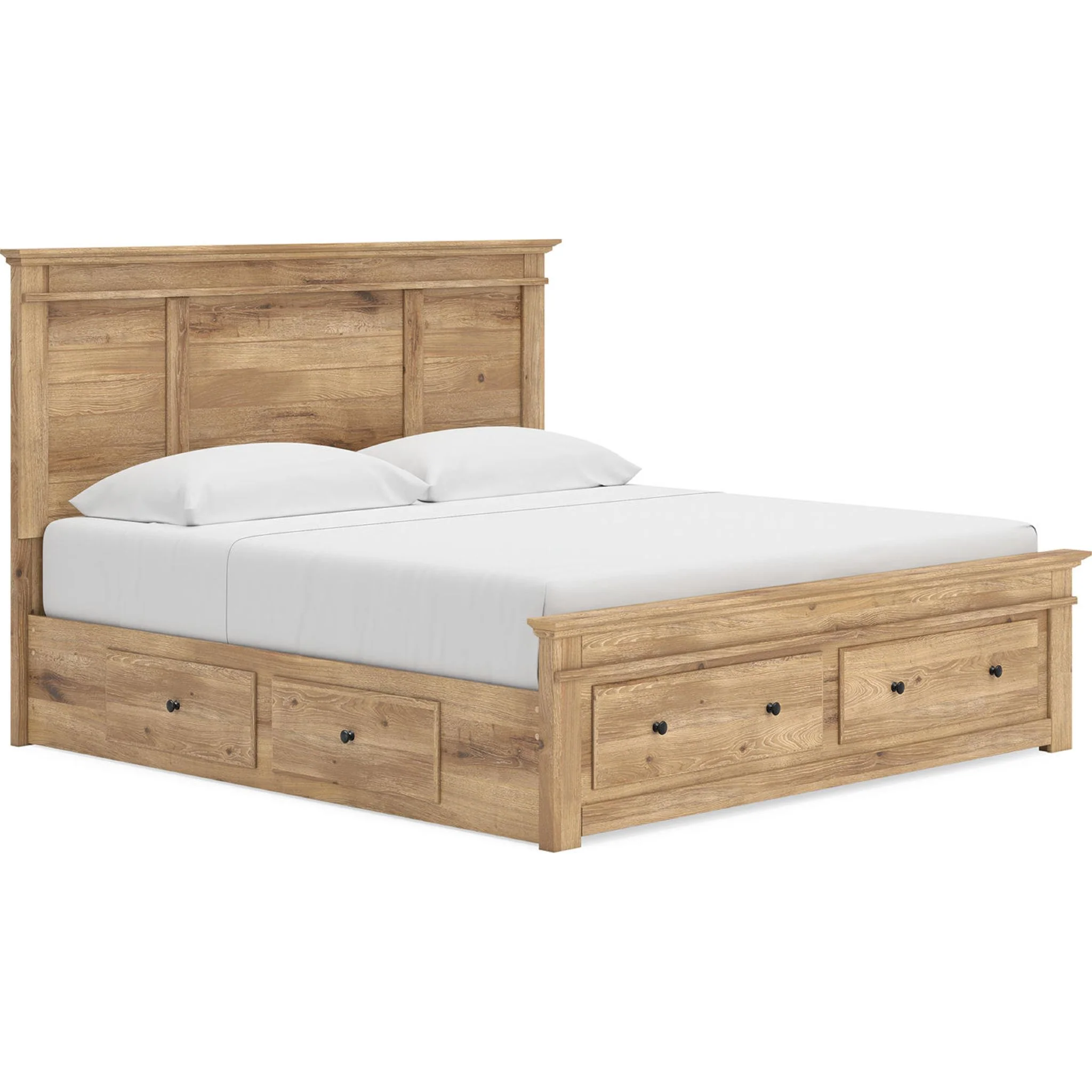 Makidern King Storage Bed - Tan - Image 5