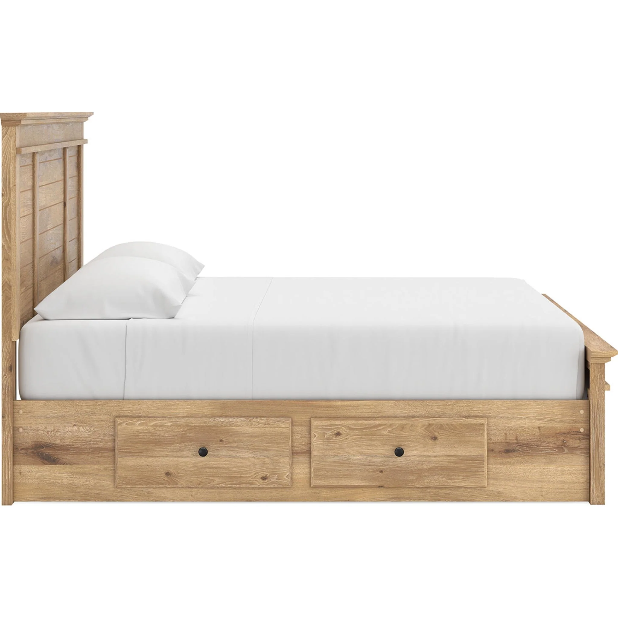 Makidern King Storage Bed - Tan - Image 10