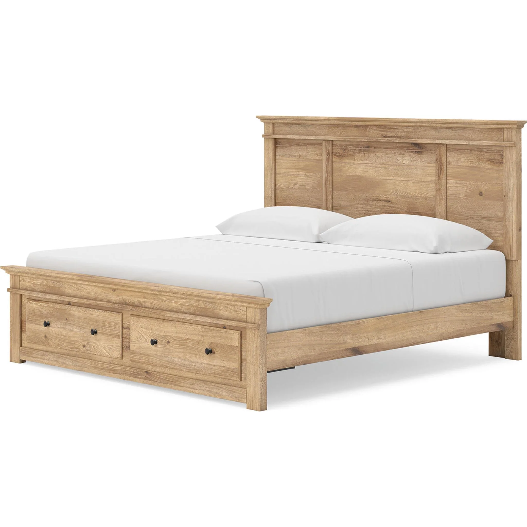 Makidern King Storage Bed - Tan - Image 3
