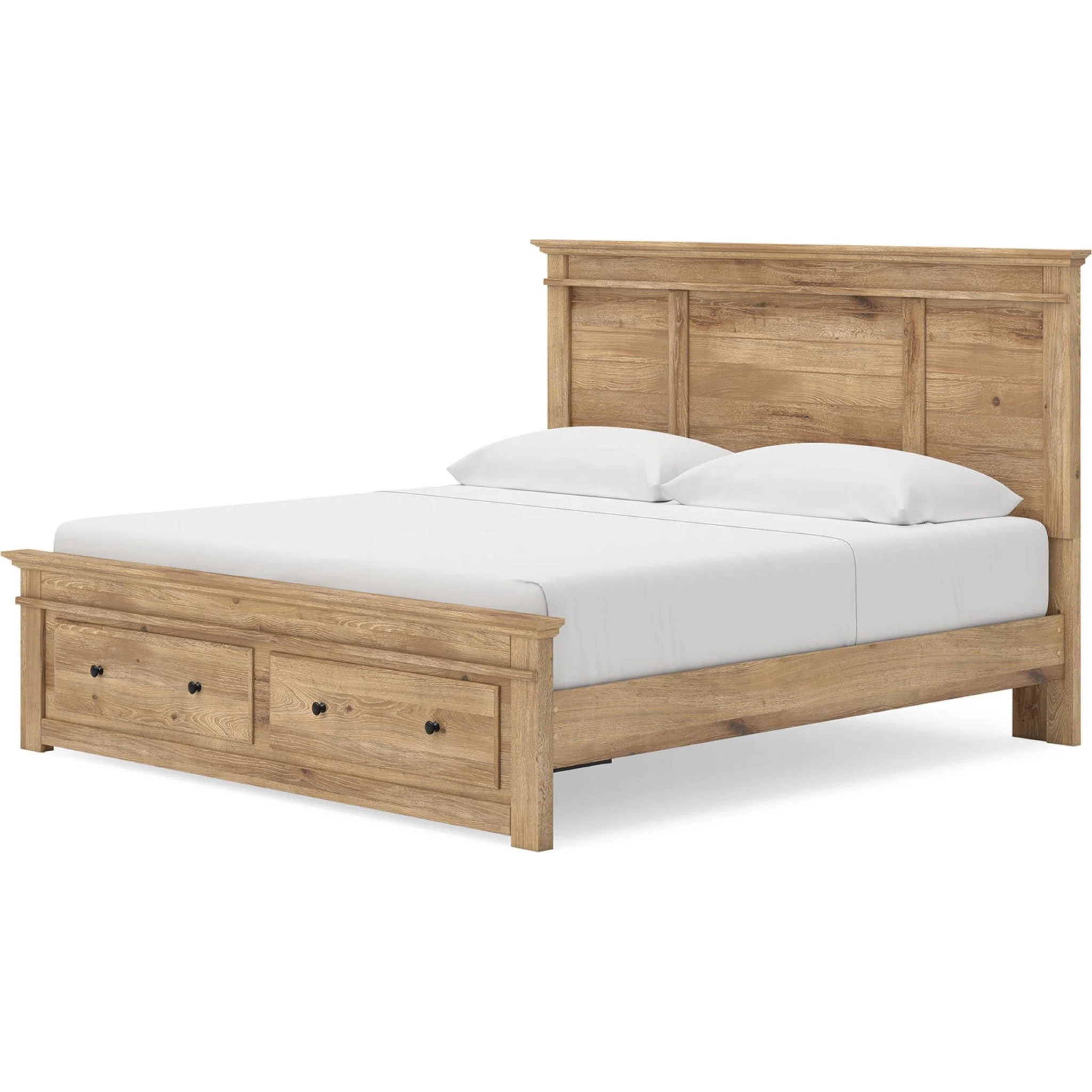 Makidern King Storage Bed - Tan - Image 3