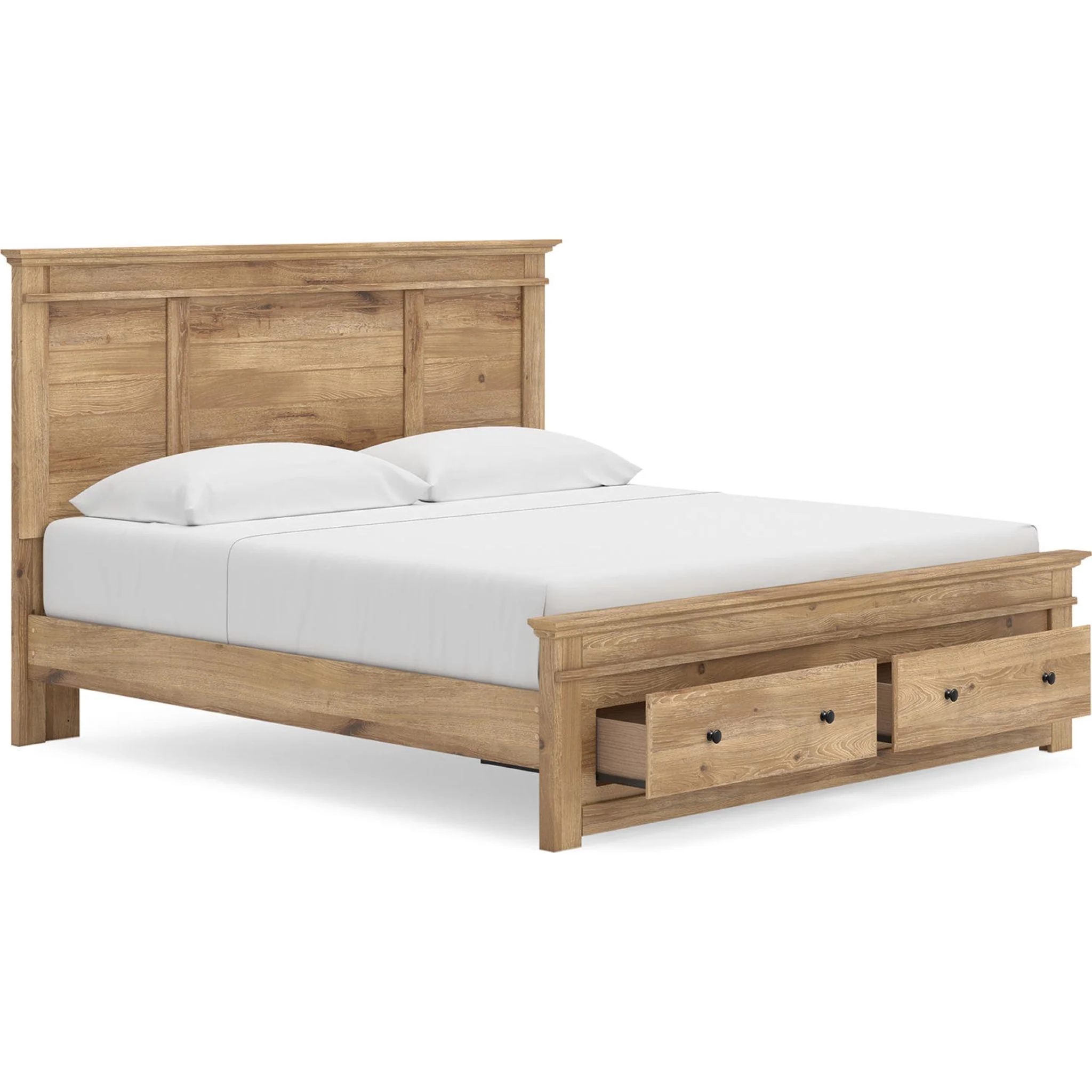 Makidern King Storage Bed - Tan - Image 5