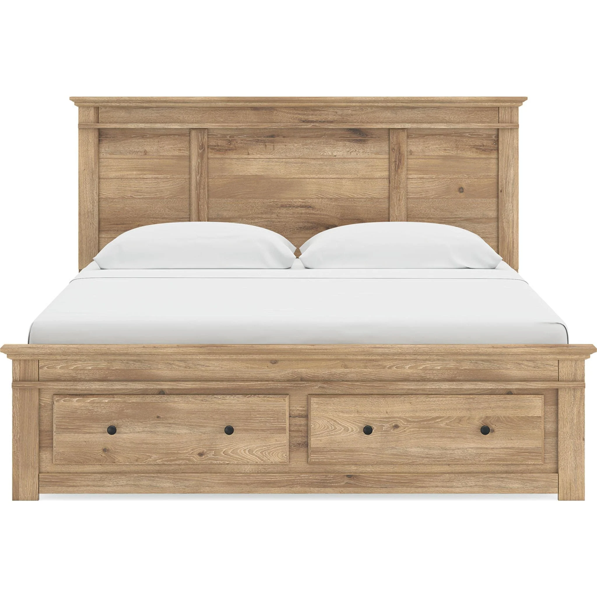 Makidern King Storage Bed - Tan - Image 8