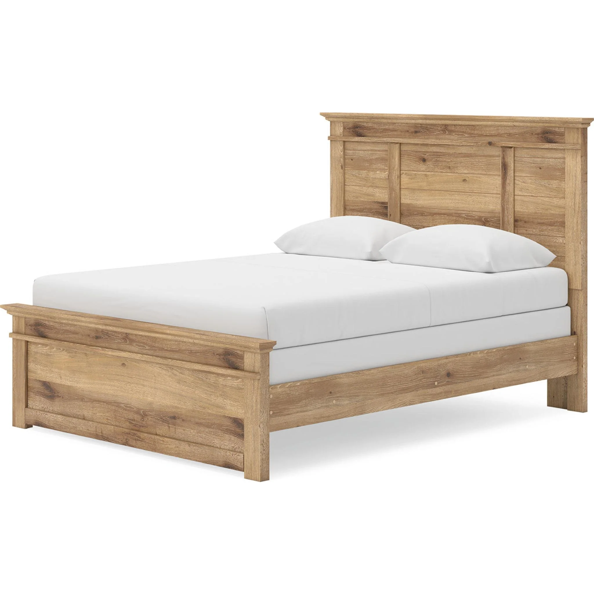 Makidern Queen Panel Bed - Tan - Image 3