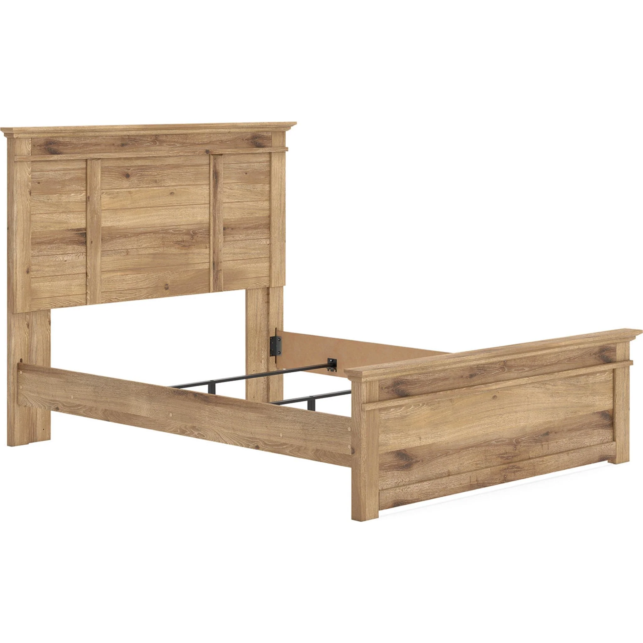 Makidern Queen Panel Bed - Tan - Image 4