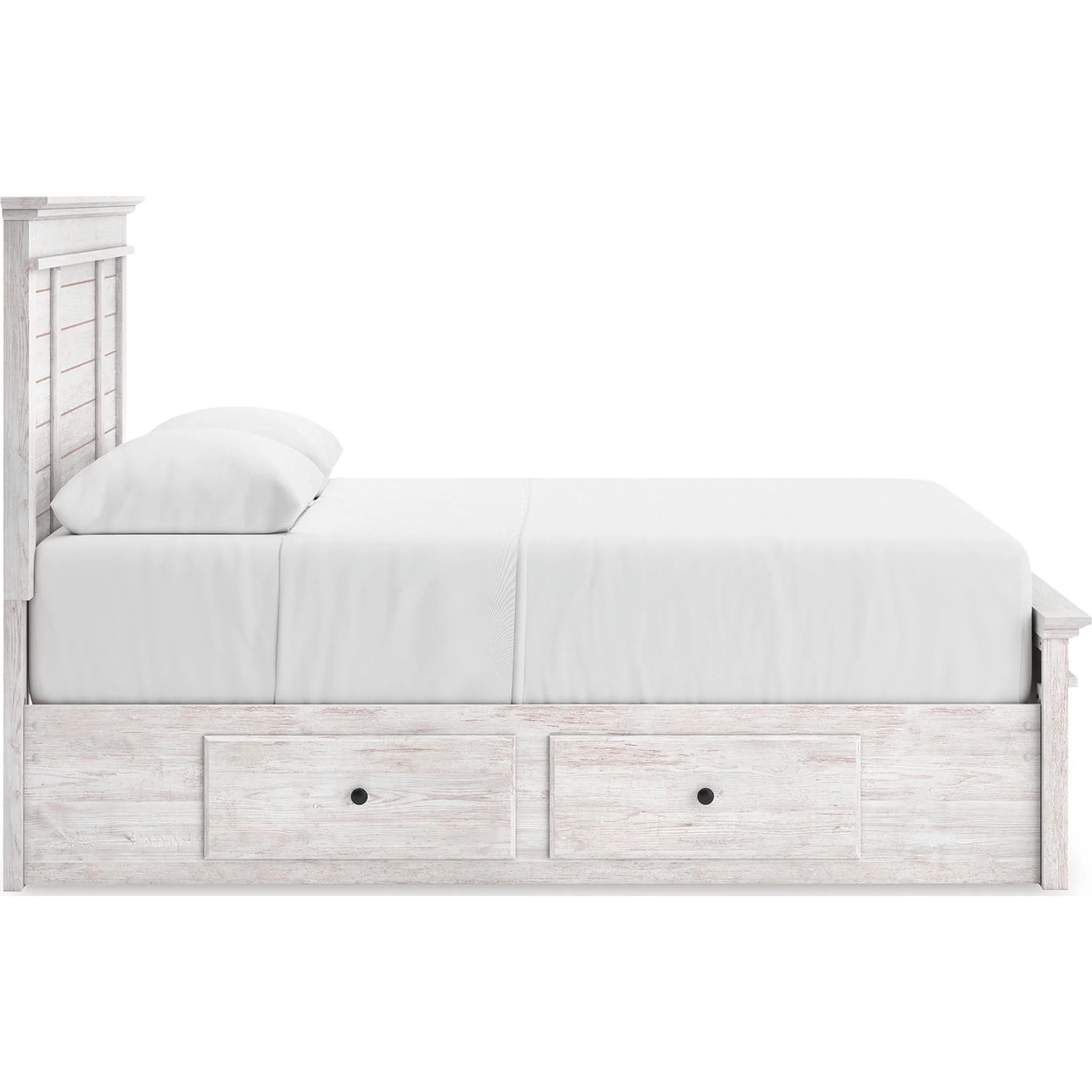 Makidern Queen Storage Bed - Whitewash - Image 9