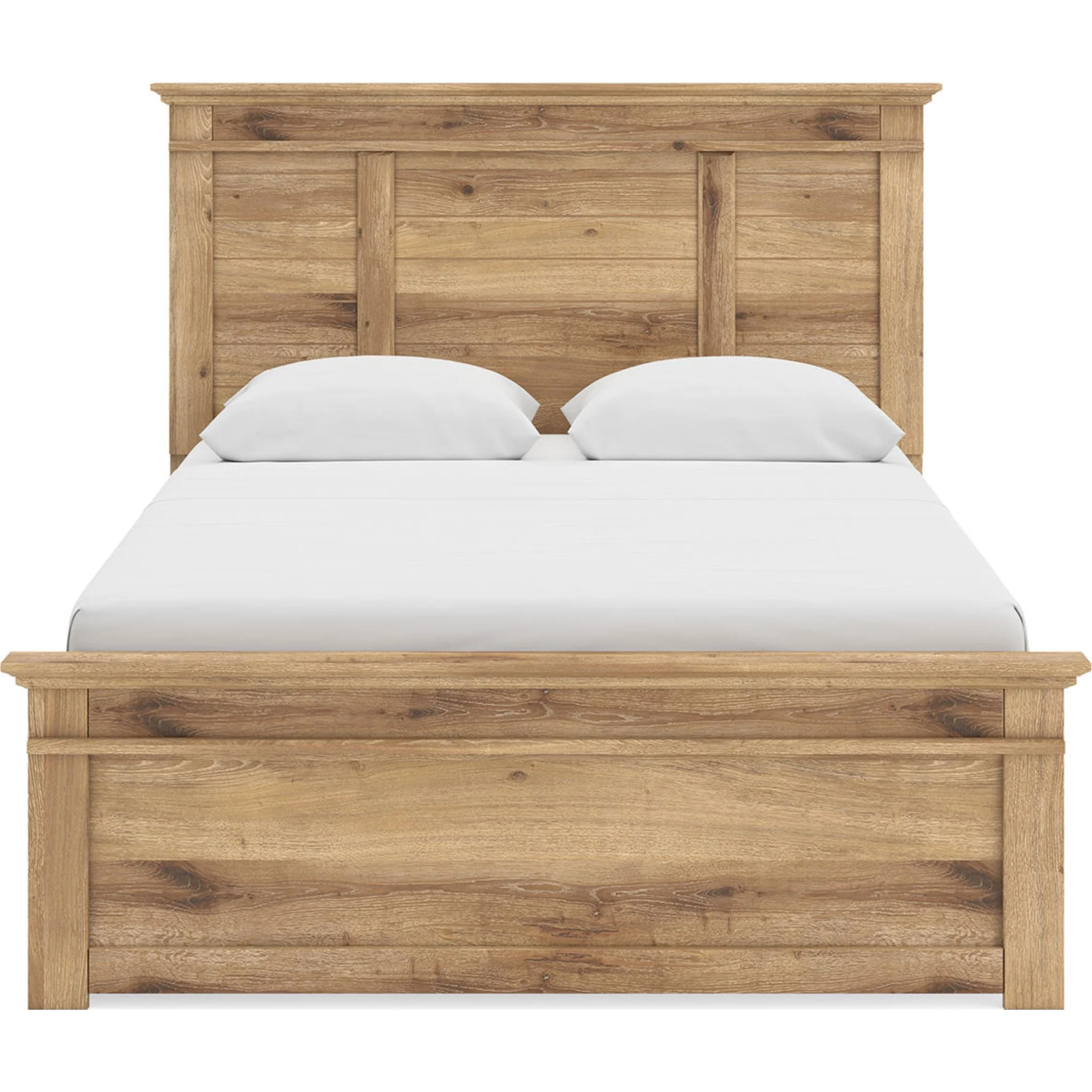 Makidern Queen Storage Bed - Tan - Image 8