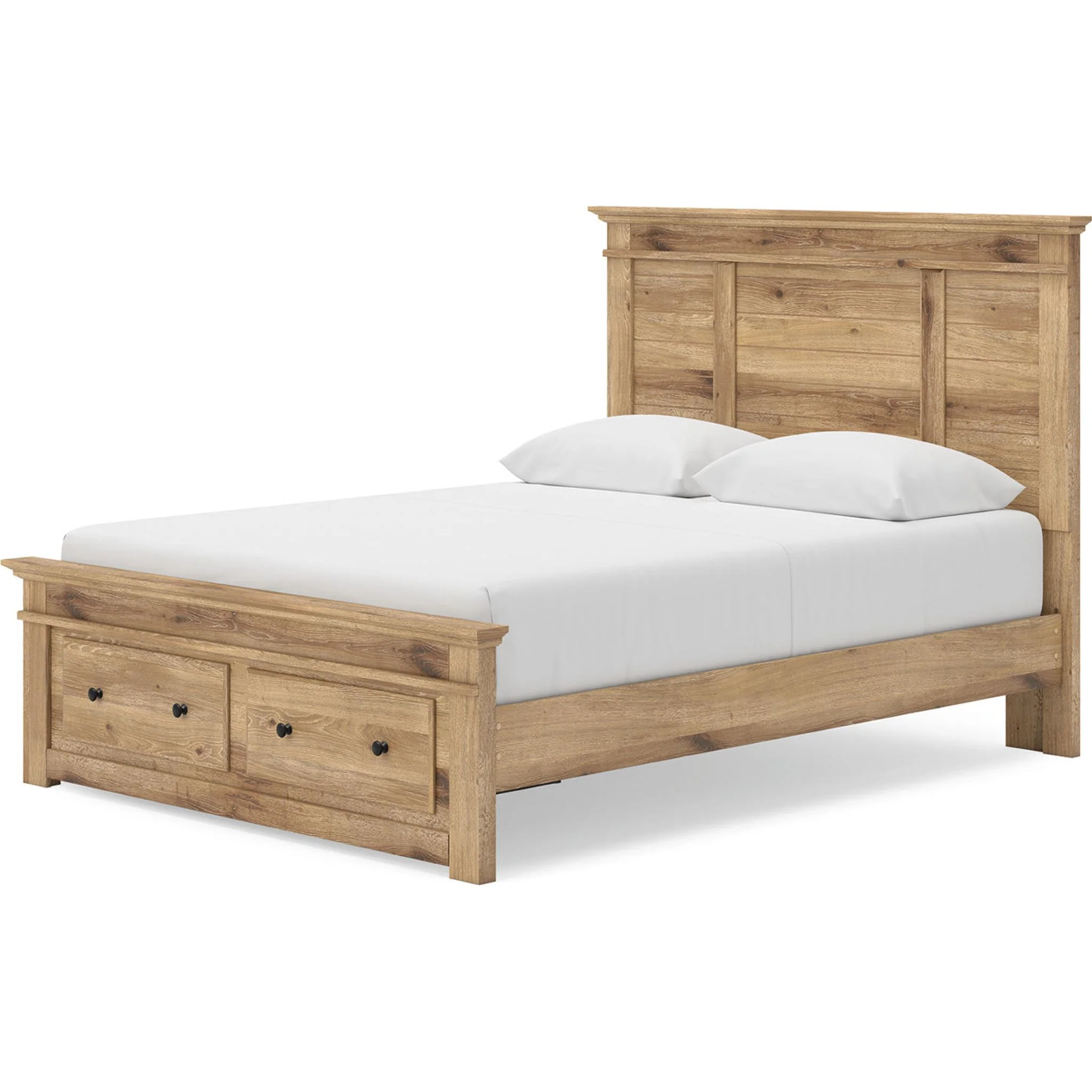 Makidern Queen Storage Bed - Tan - Image 3