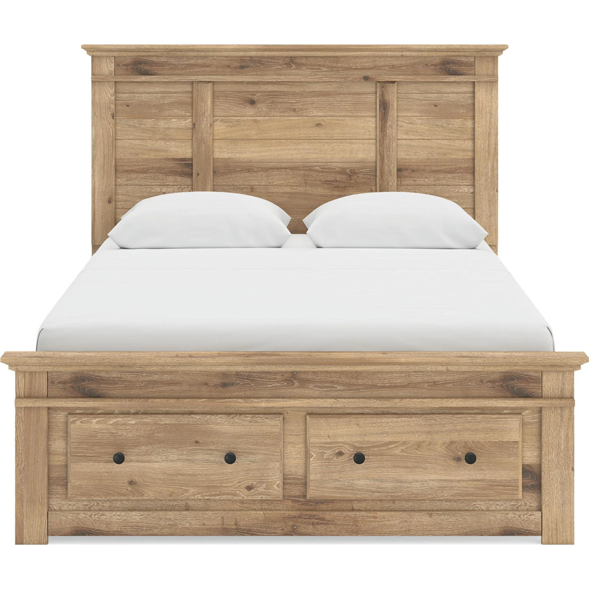 Makidern Queen Storage Bed - Tan - Image 8