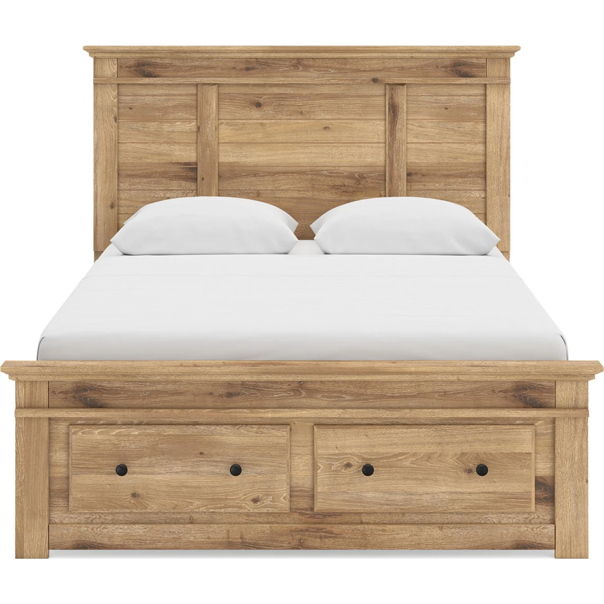 Makidern Queen Storage Bed - Tan - Image 8